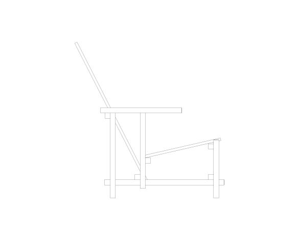 Product: Red and Blue Chair Gerrit Rietveld