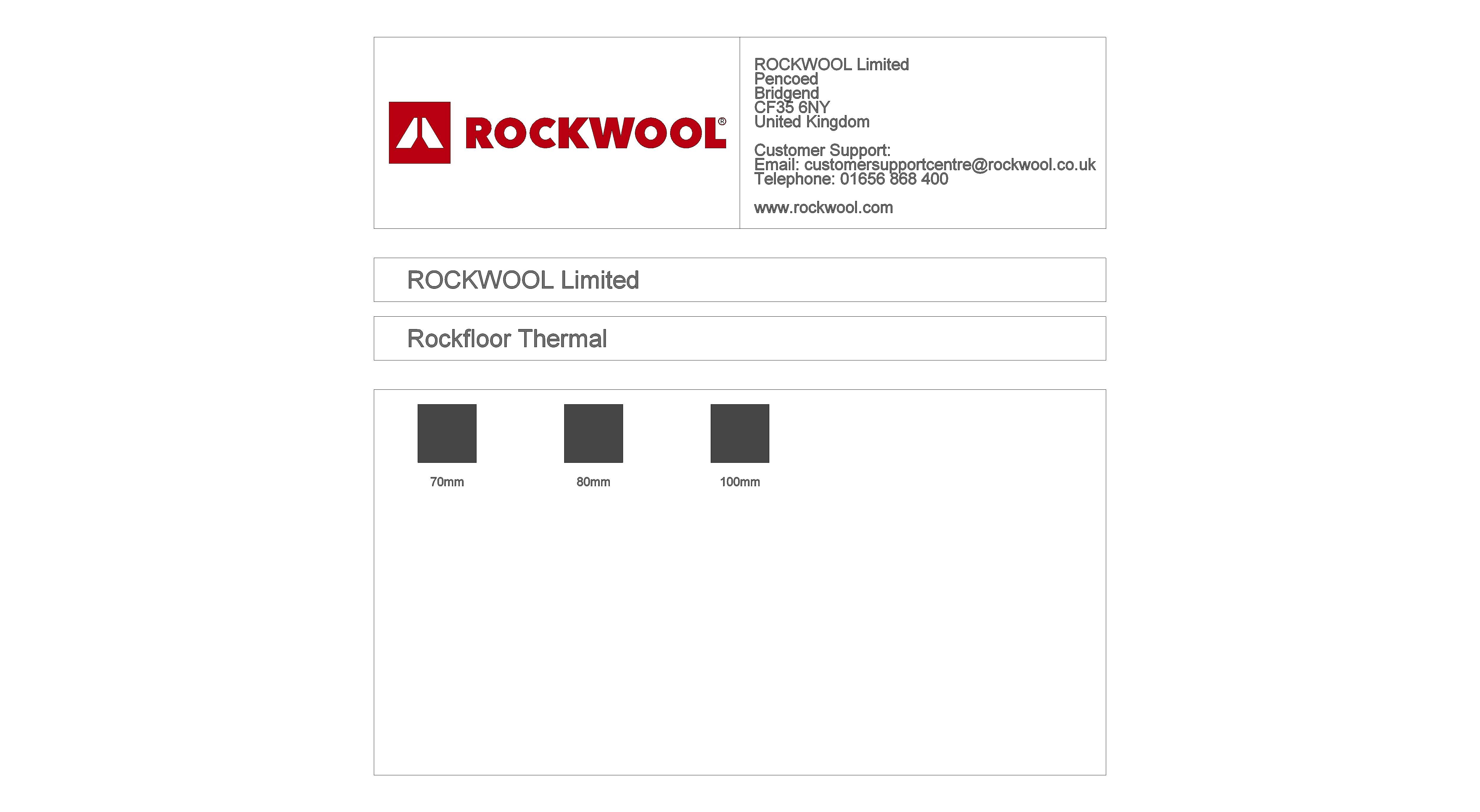 Product: Thermal ROCKFLOOR®