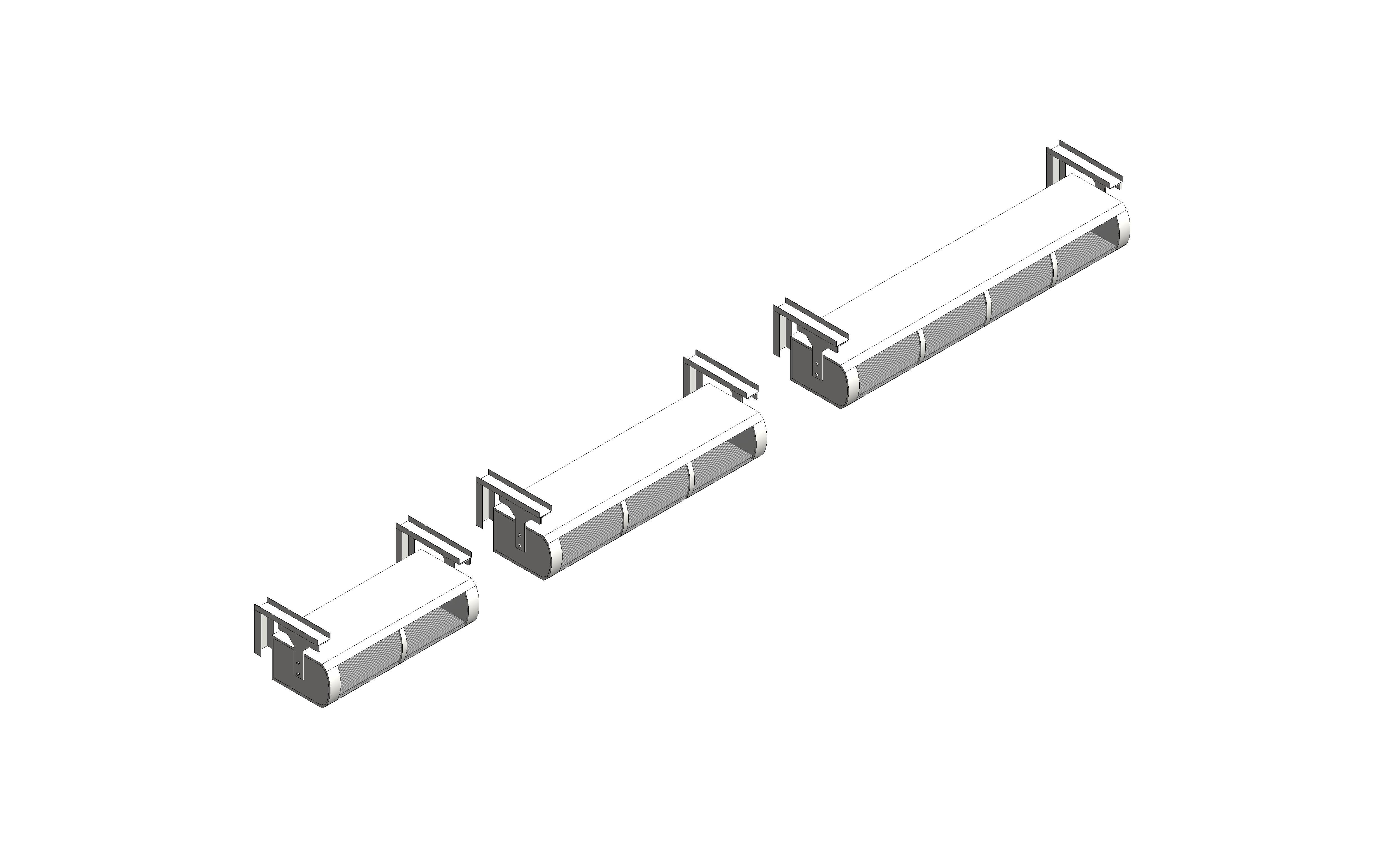 Product: Air Curtain - HE Horizontal Series