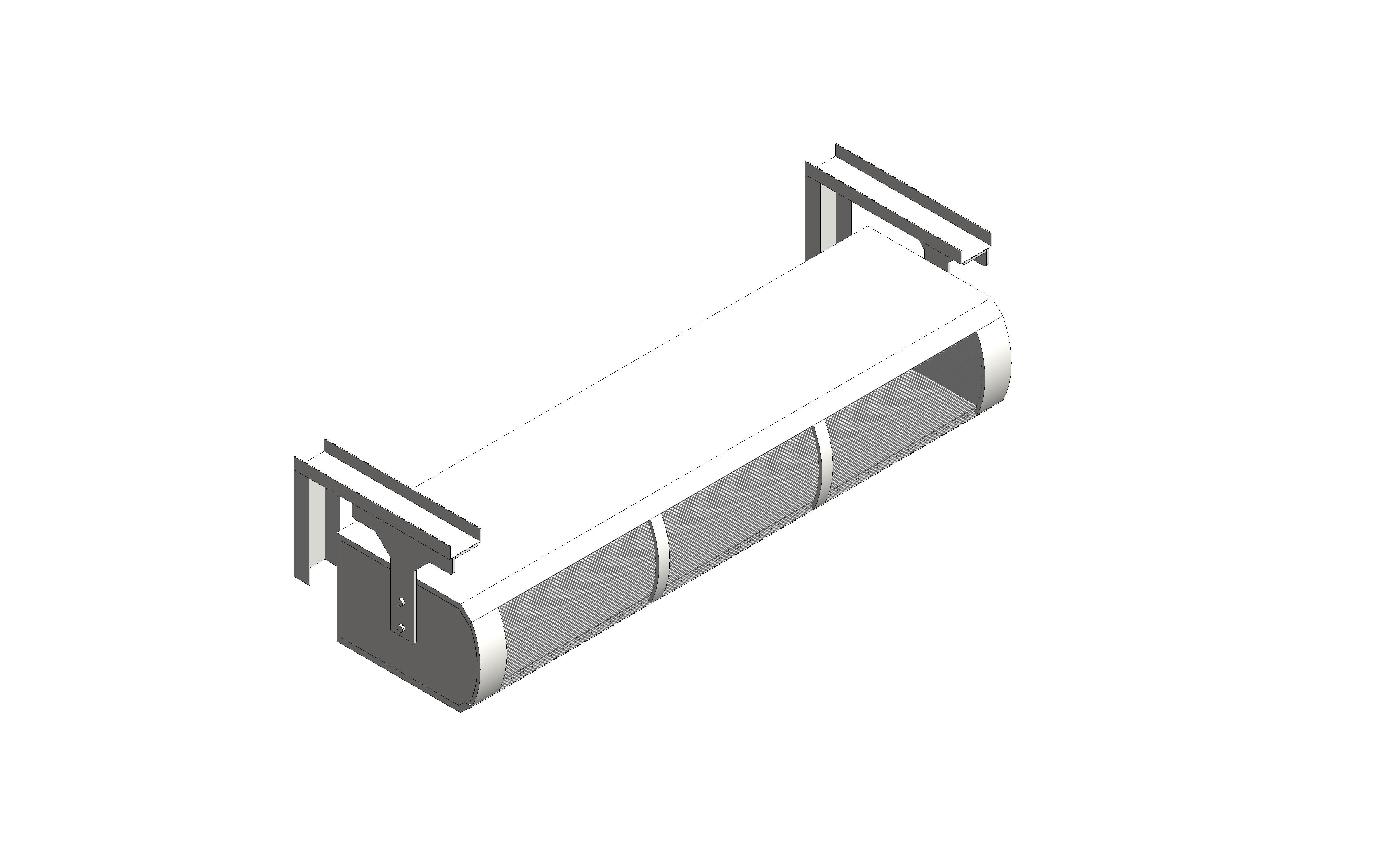 Product: Air Curtain - HE Horizontal Series