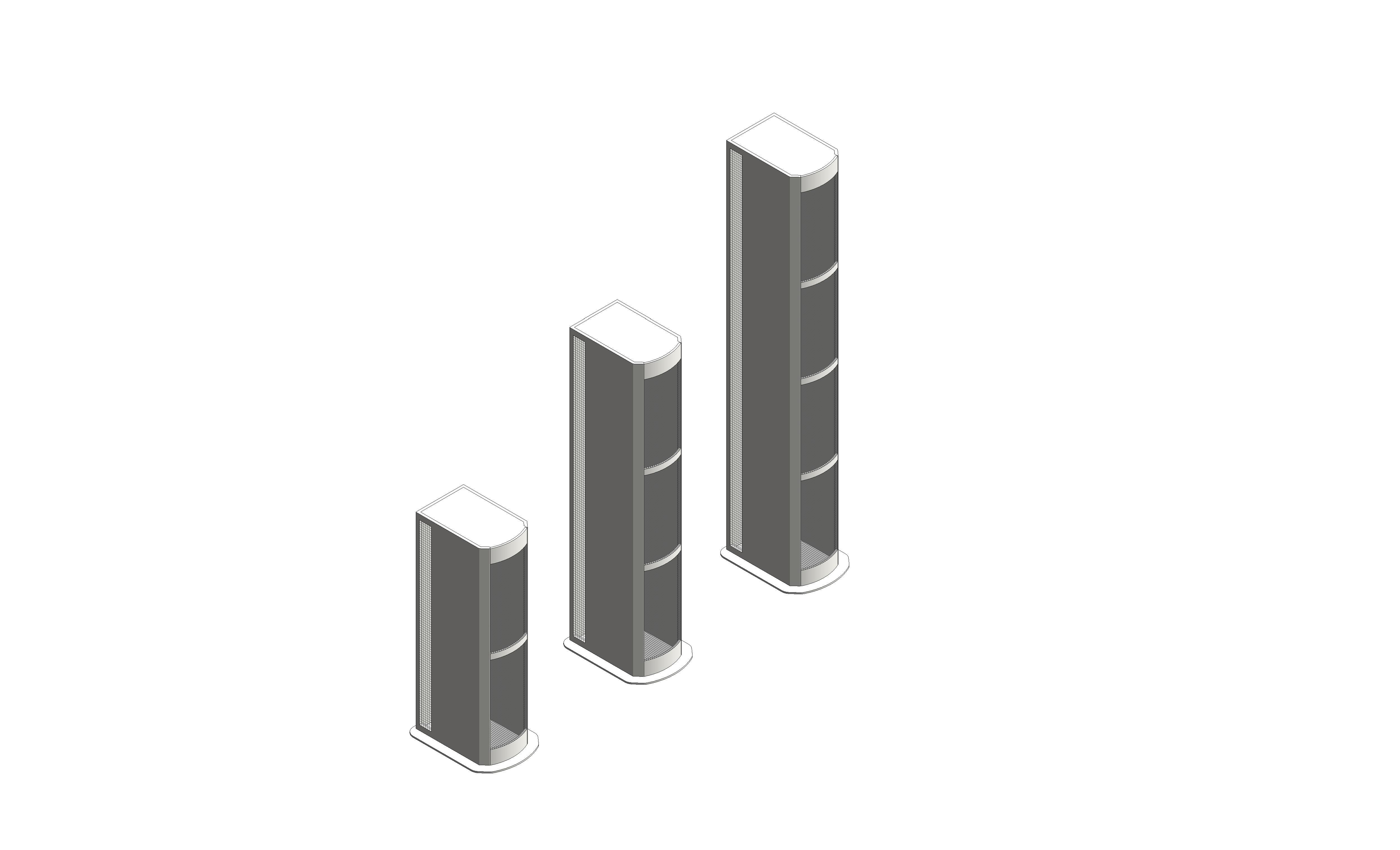 Product: Air Curtain - HE Vertical Series
