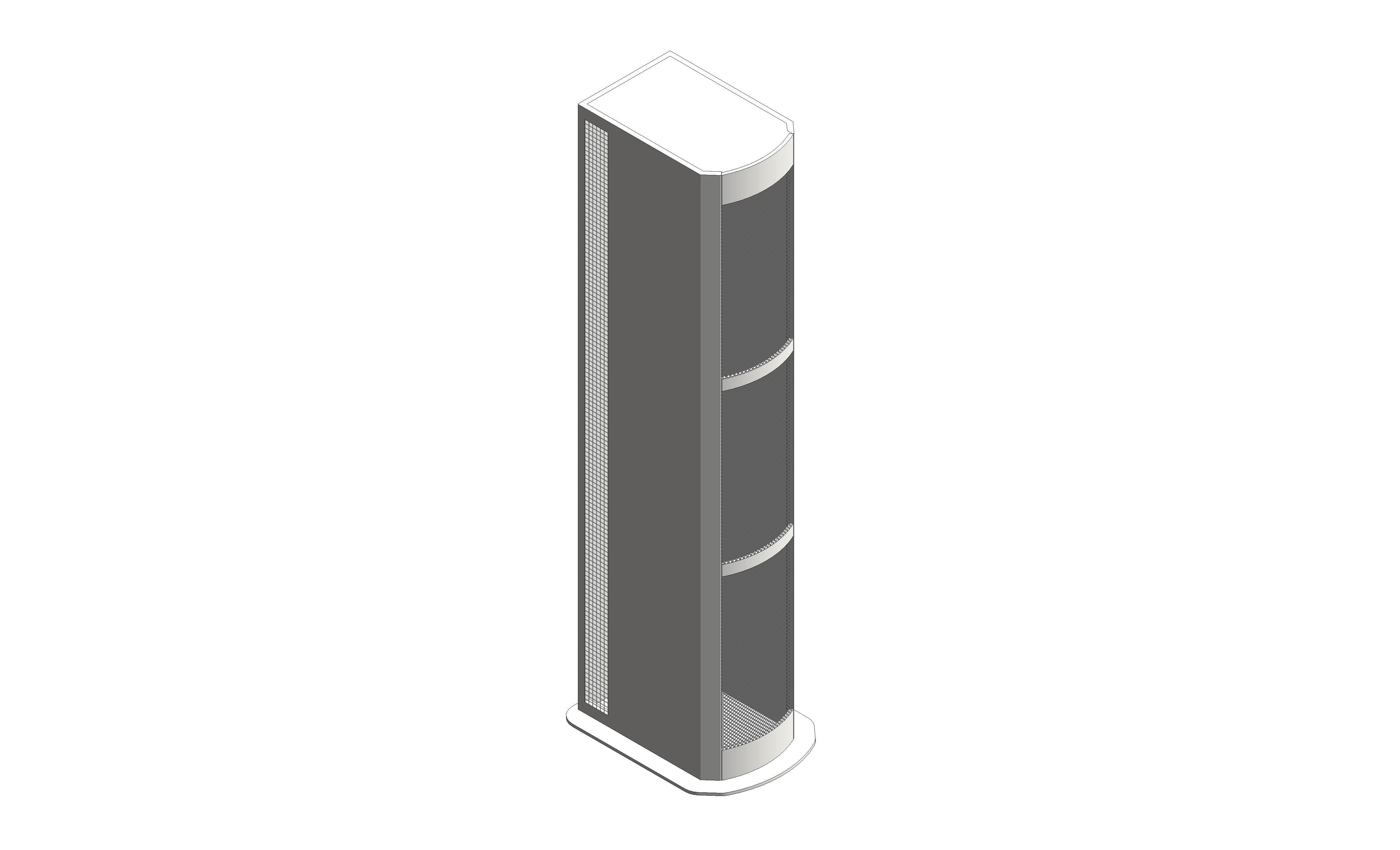 Product: Air Curtain - HE Vertical Series