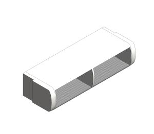 Air Curtain - HX Series - Surface Mounted