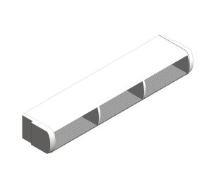 Air Curtain - PHV Series - Surface Mounted