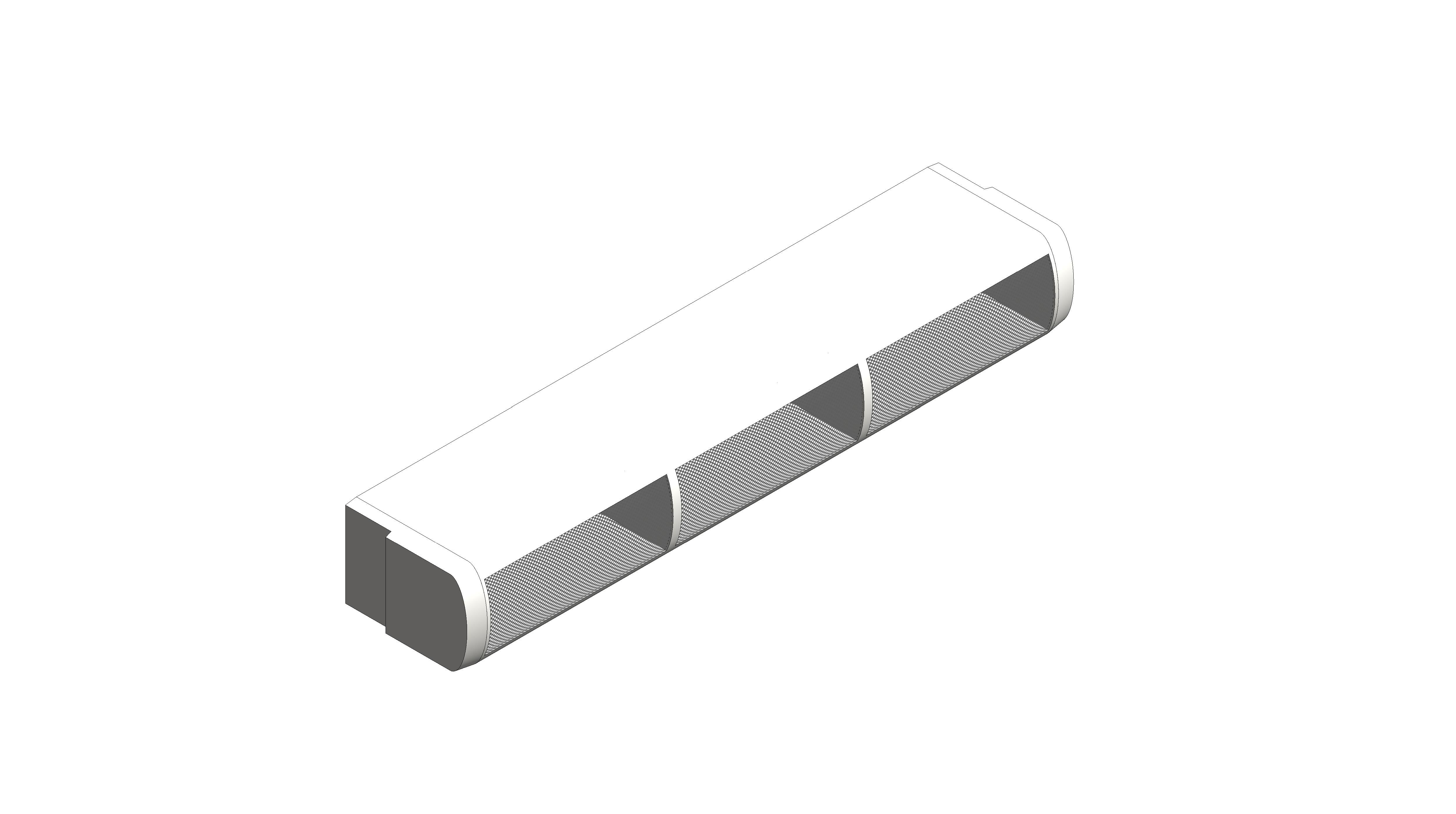 Air Curtain - T-Series - Surface Mounted