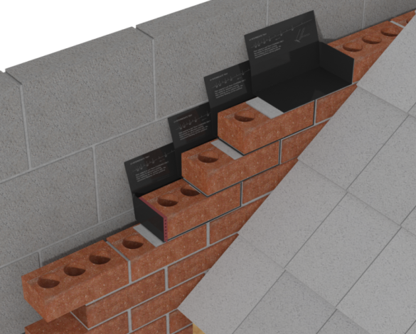 Product: Everdry Adjustable Stepped Cavity Trays for Brickwork