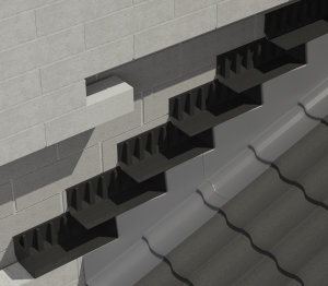 Product: Everdry Stepped Cavity Trays for Blockwork
