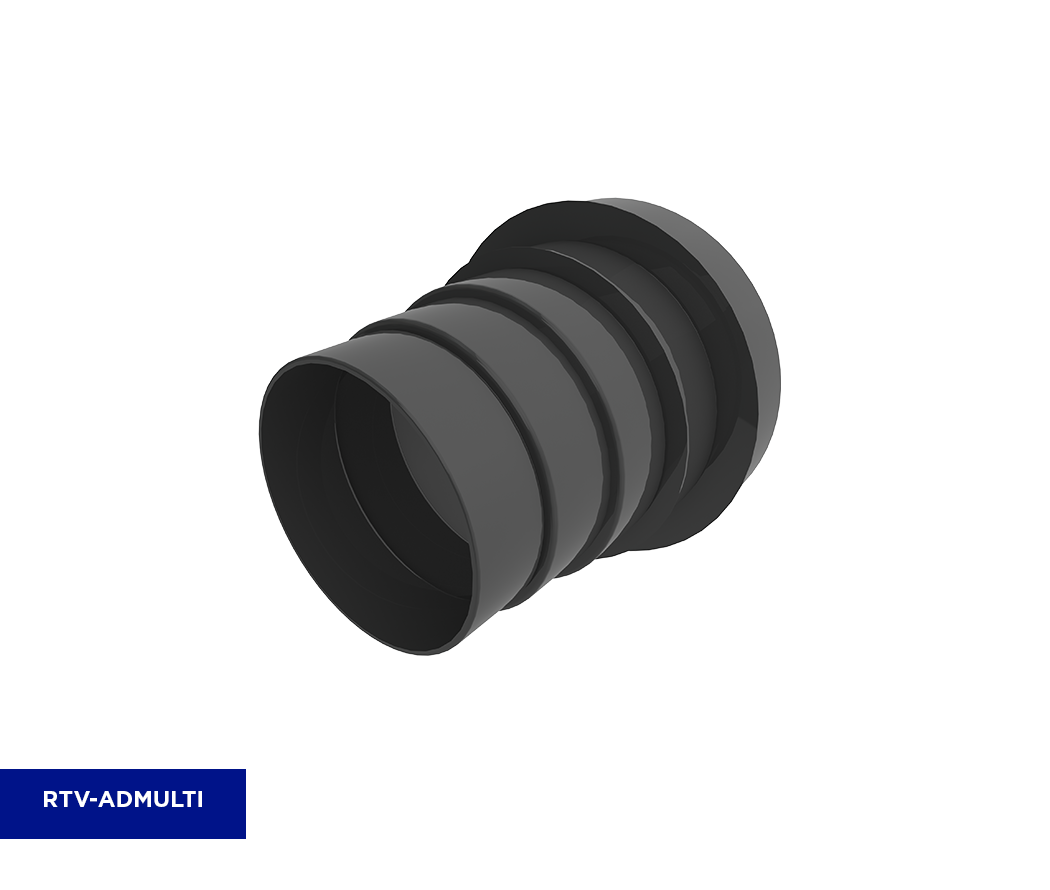 Product: RTV-ADMULTI | Multi Stepped Duct Adapter