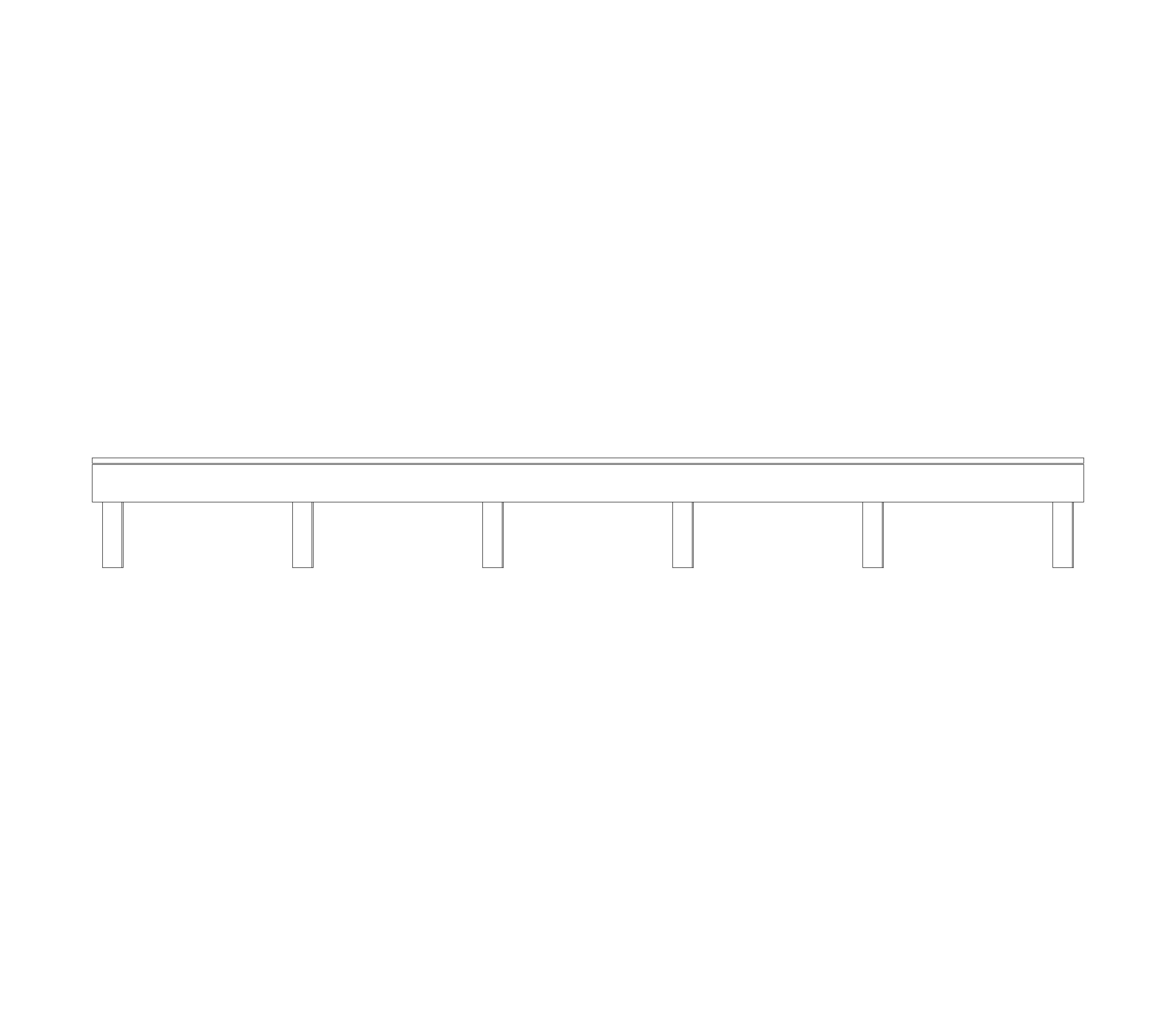 Image of Wall Fixed Bench Seating