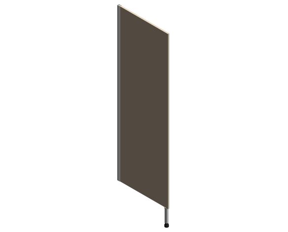 Image of Urinal / Privacy Screen – Pedestal Mounted