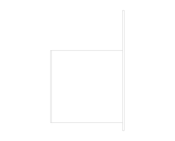 Image of Urinal / Privacy Screen – Post Supported