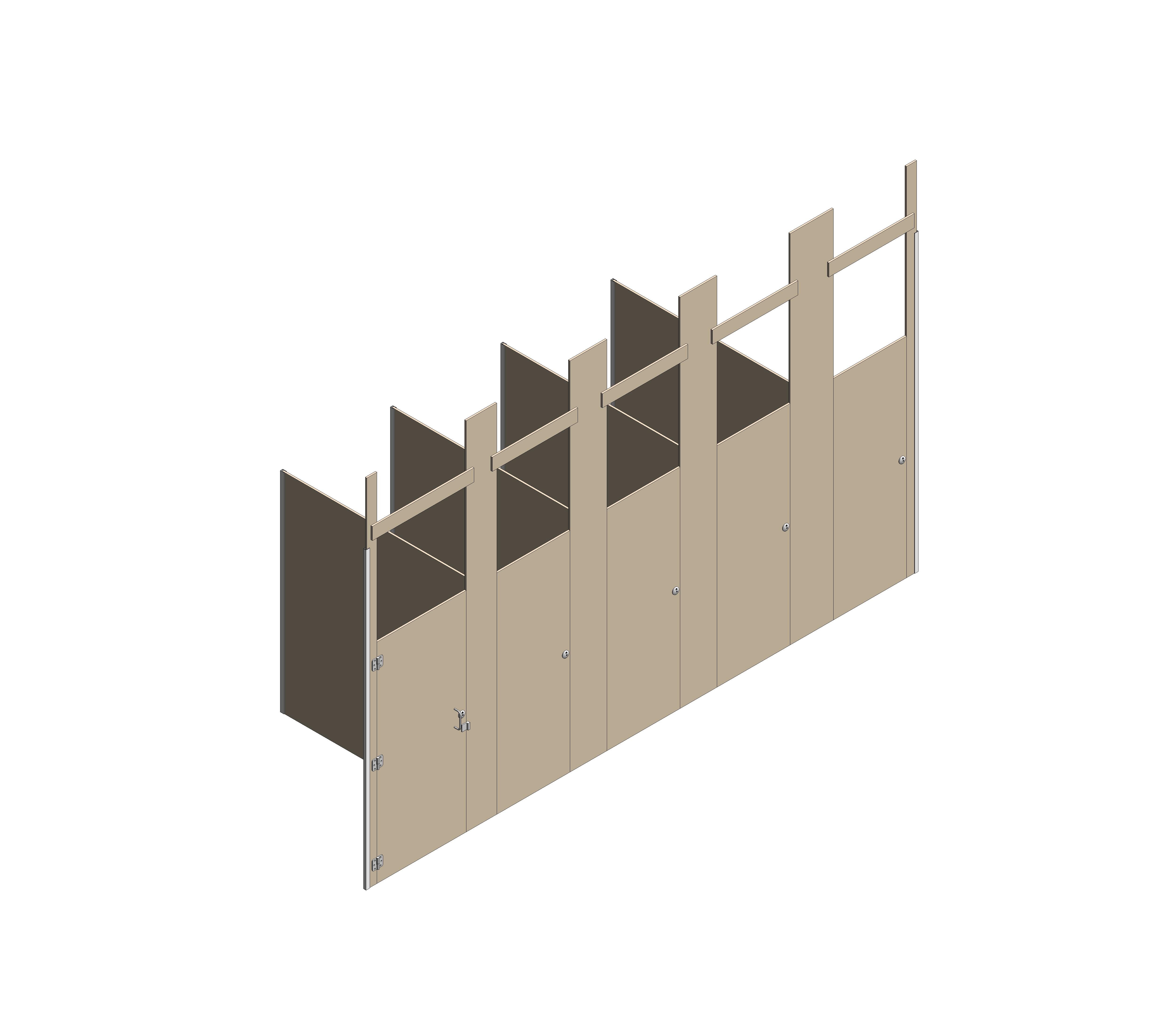 Image of Cubicle – Ceiling Suspended