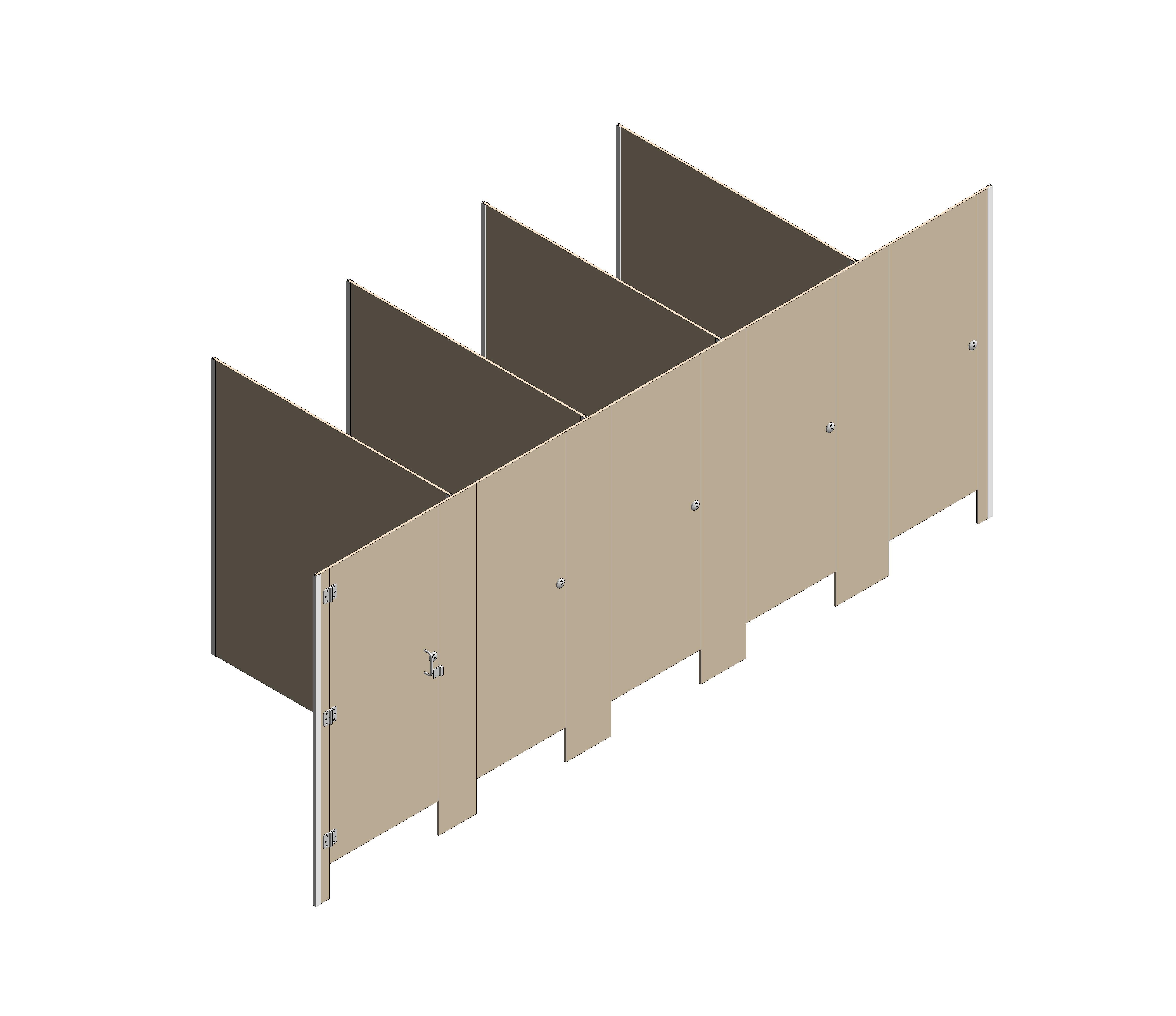 Image of Cubicle – Floor Mounted