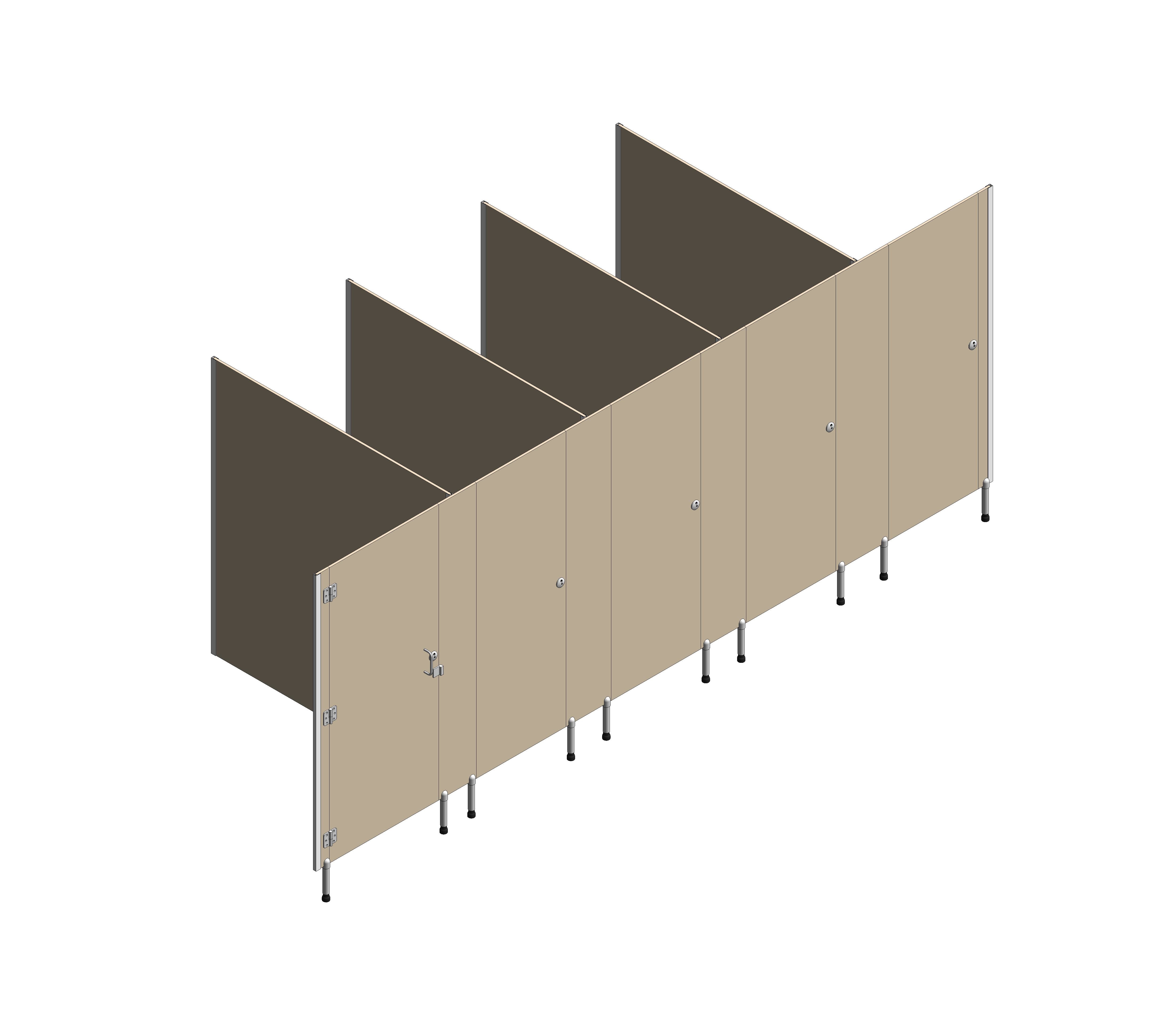 Image of Cubicle – Pedestal Mounted
