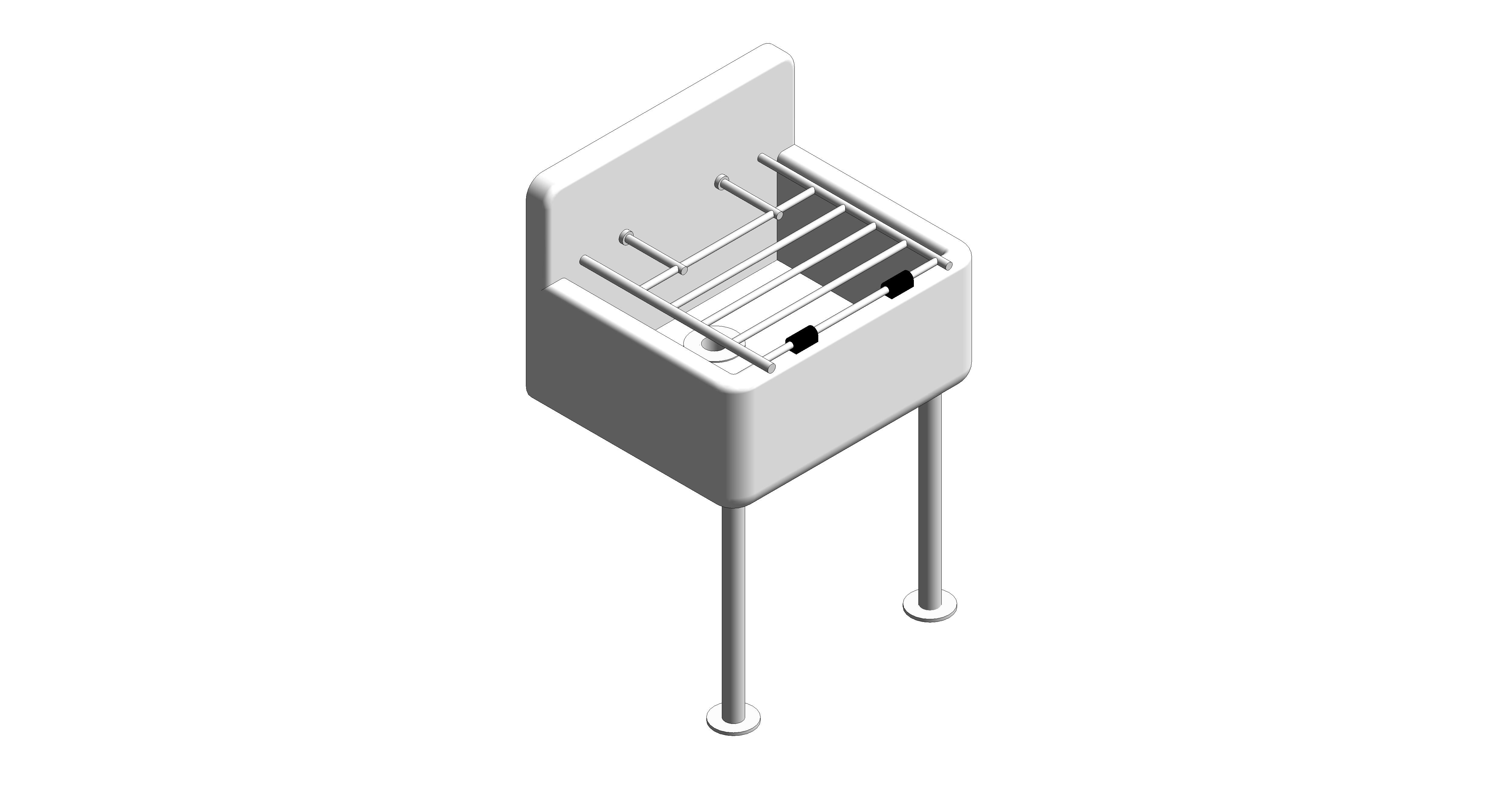 bimstore 3D image of the Cleaners Sink 18" from Trade Washrooms