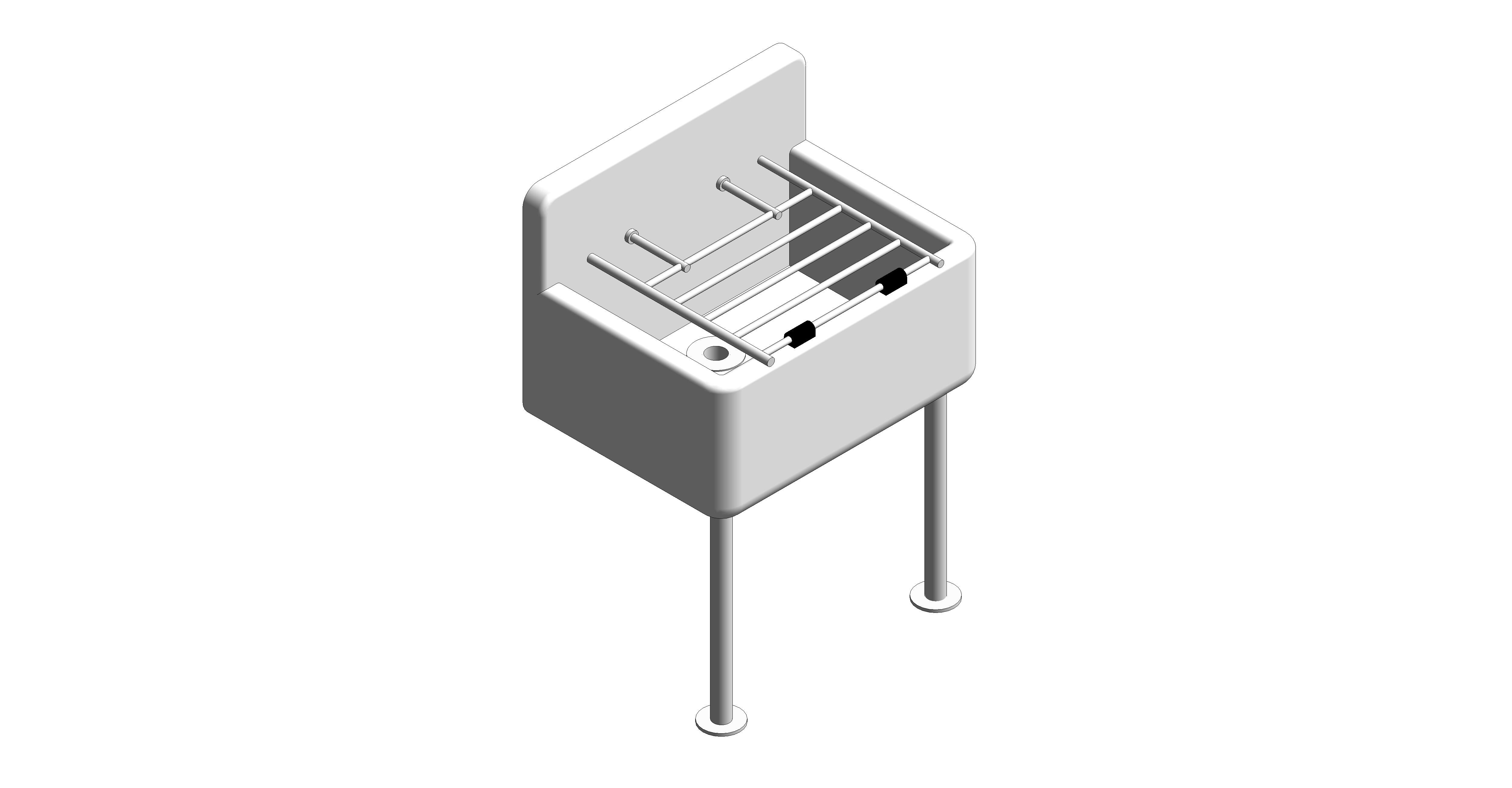 bimstore 3D image of the Cleaners Sink 20" from Trade Washrooms
