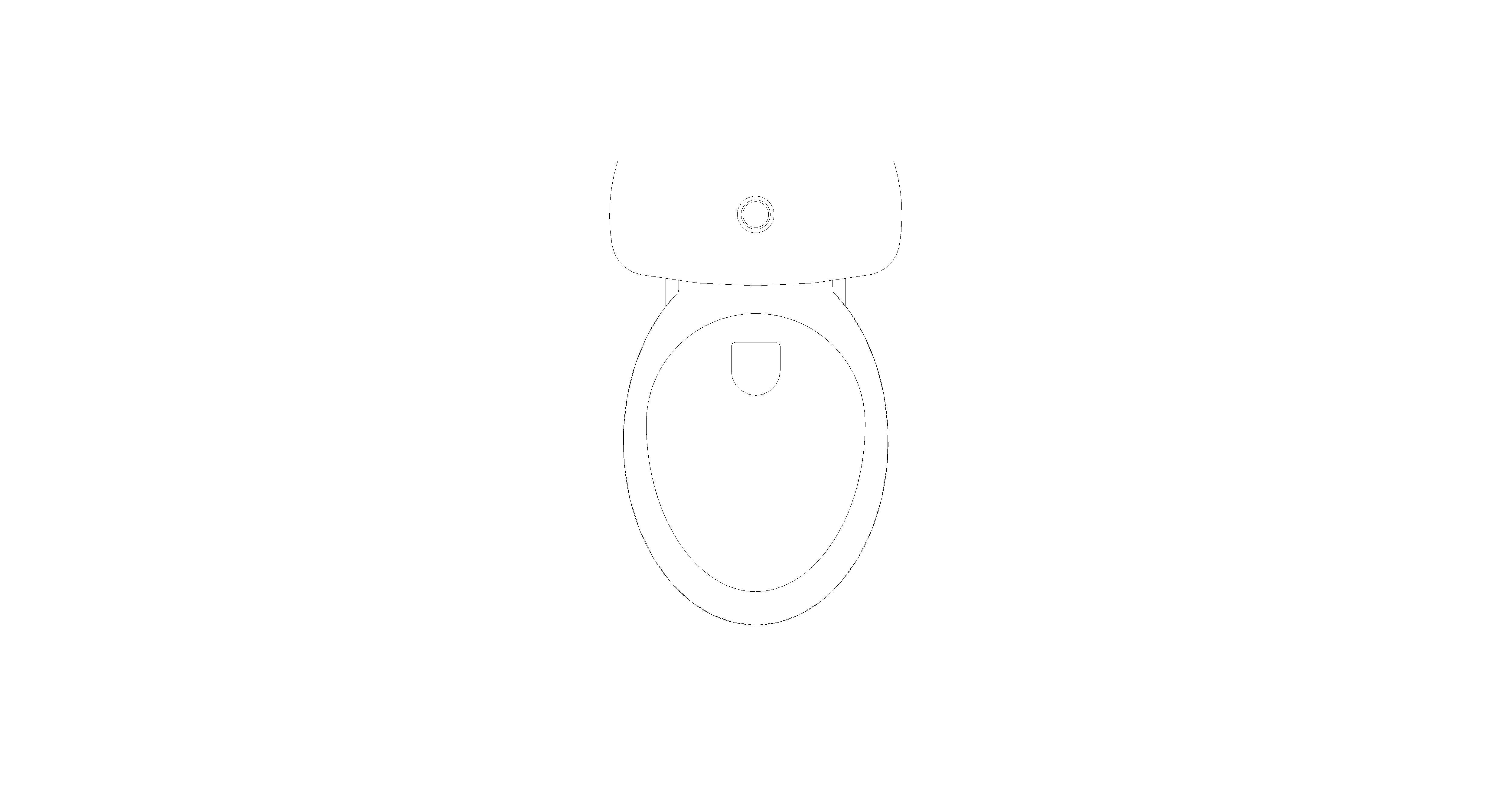 bimstore plan image of the Close Coupled WC Pack from Trade Washrooms