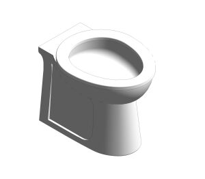 Product: Commercial Back to Wall Toilet Pan