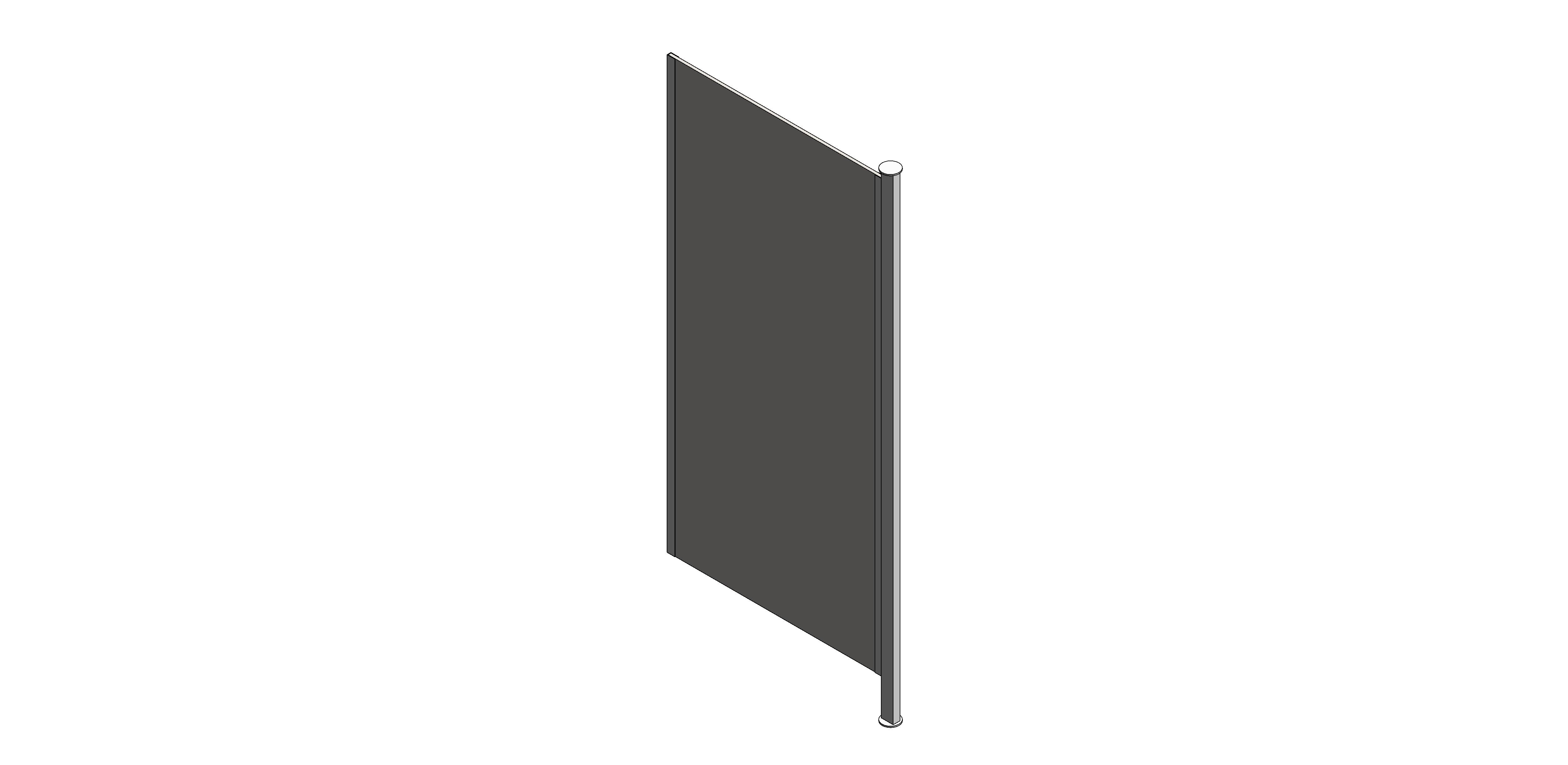 Product: Commercial Shower Modesty Screen