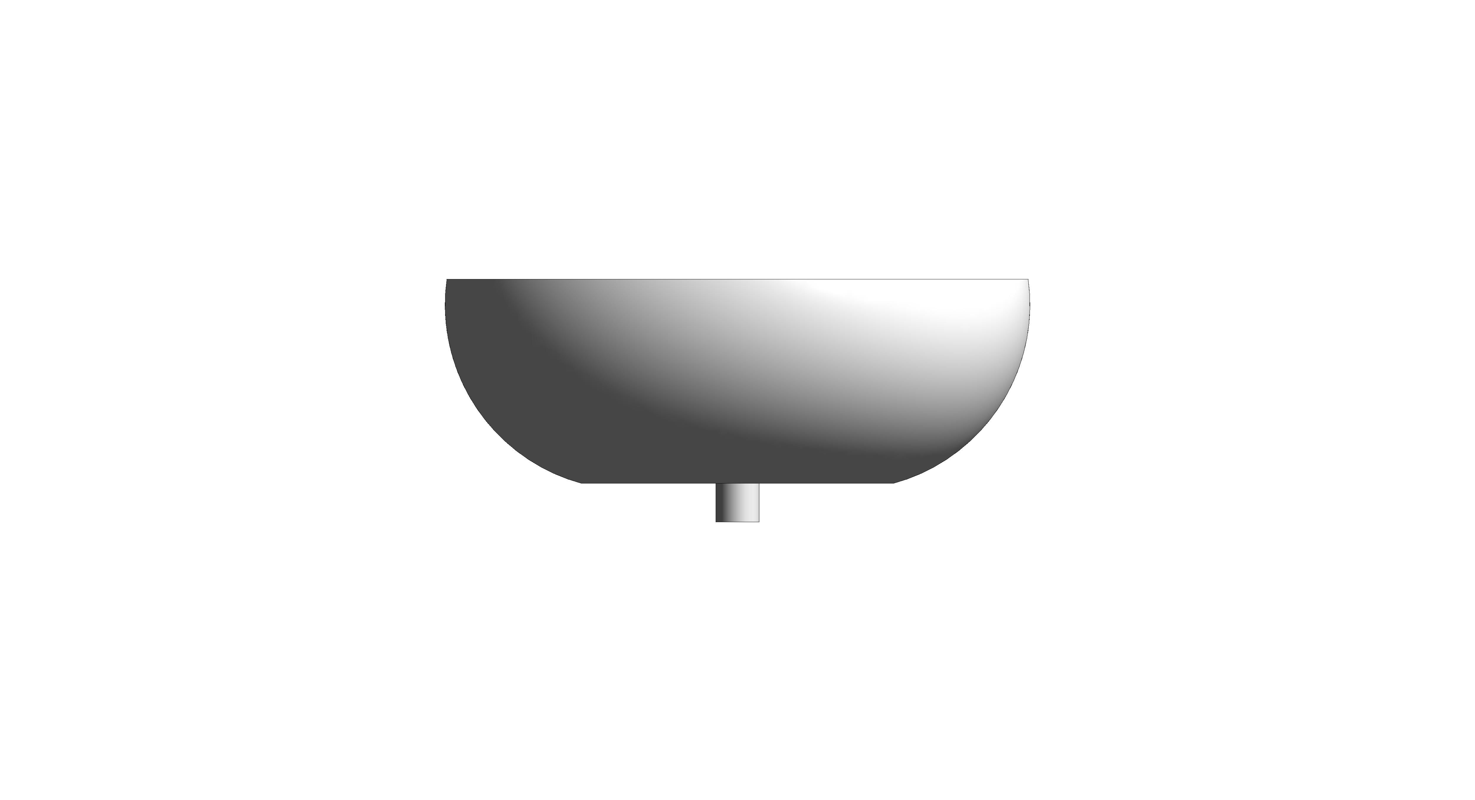 Product: Compact Semi Recessed Basin