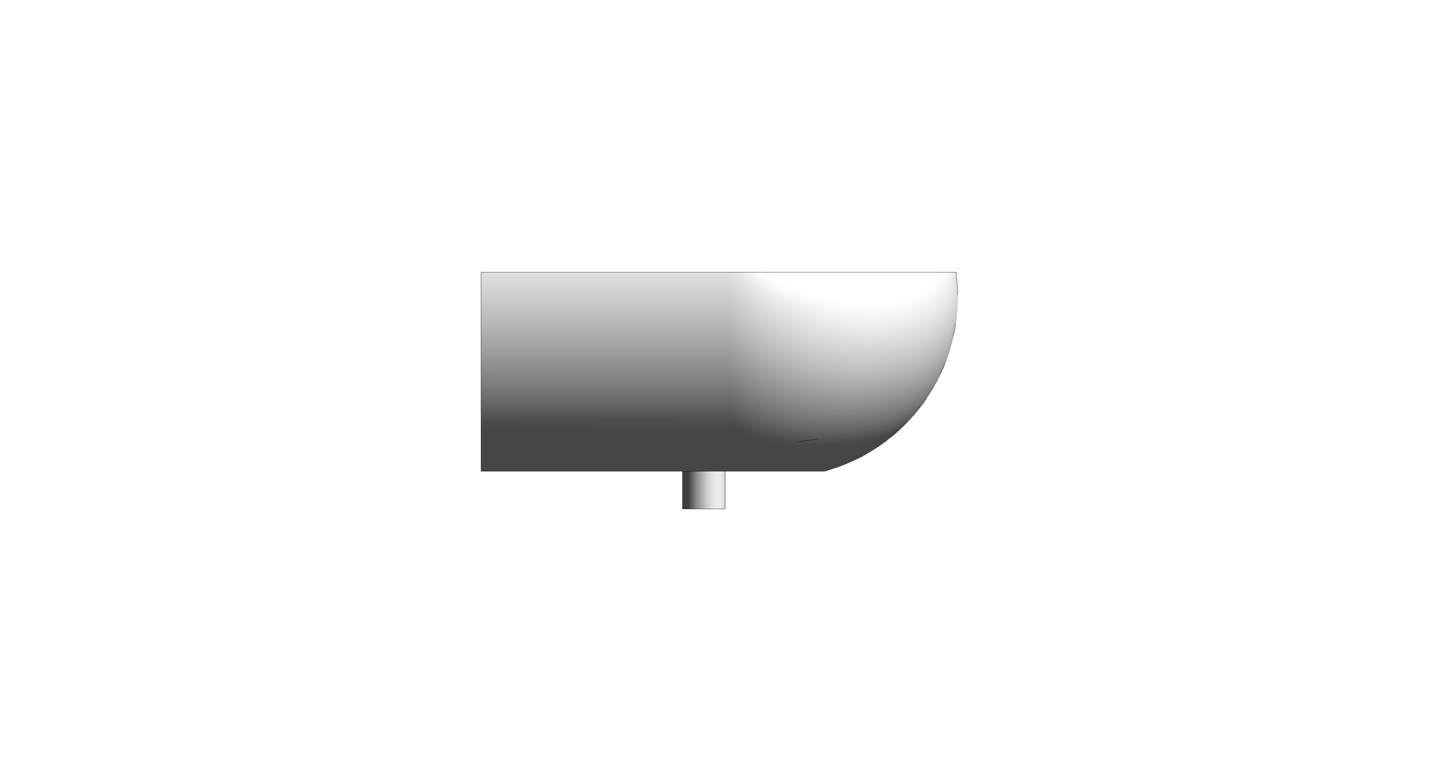 Product: Compact Semi Recessed Basin