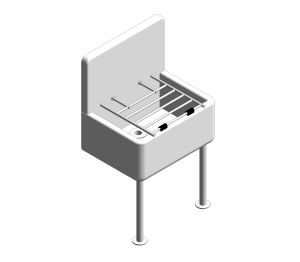 Product: High Back Cleaners Sink