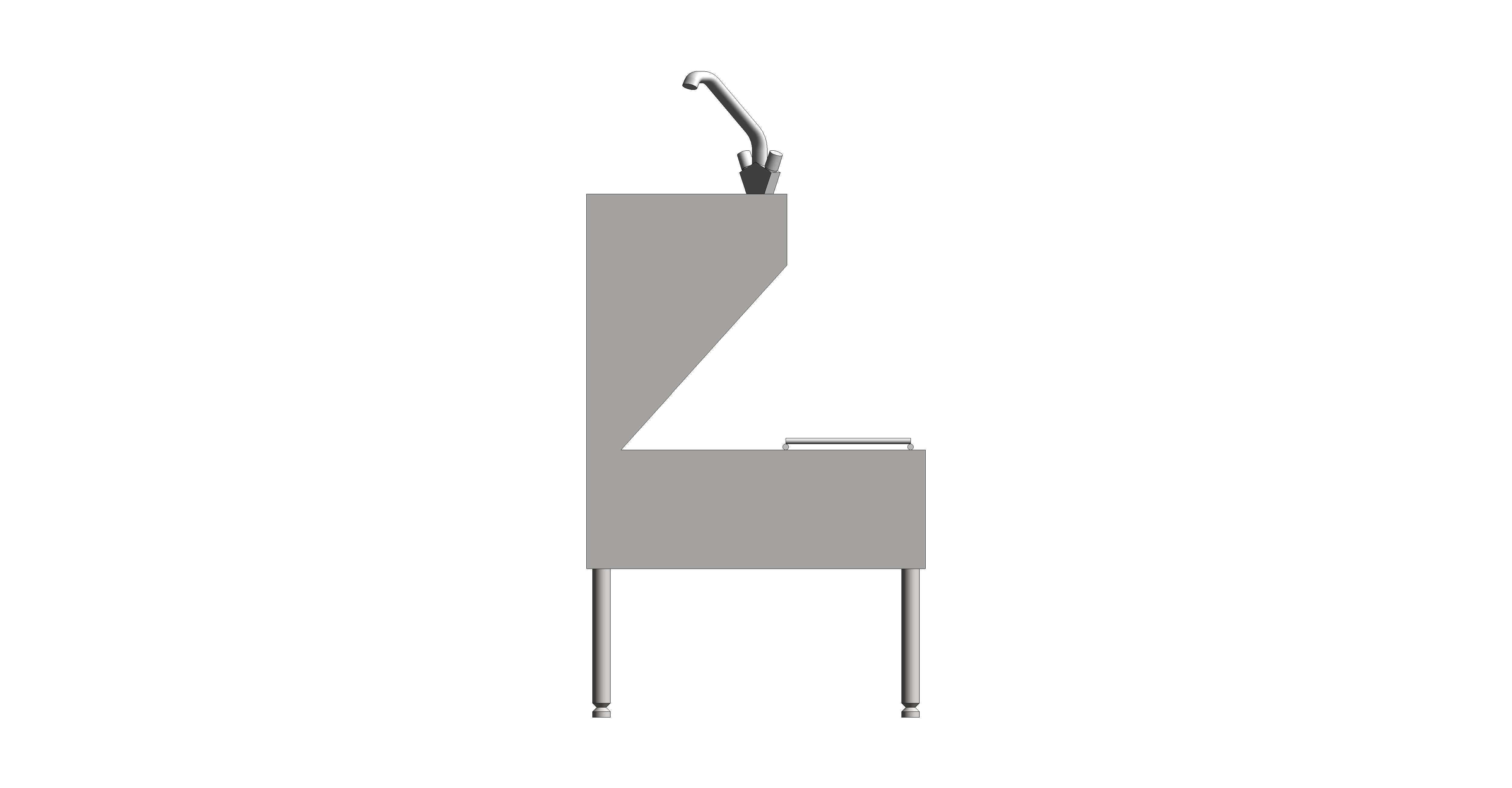 bimstore side image of the Janitorial Unit And Swivel Mixer Tap from Trade Washrooms