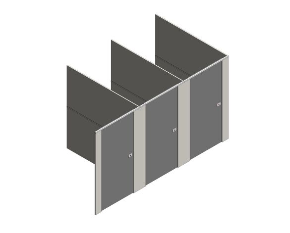 Product: Modular Toilet Cubicle Pack