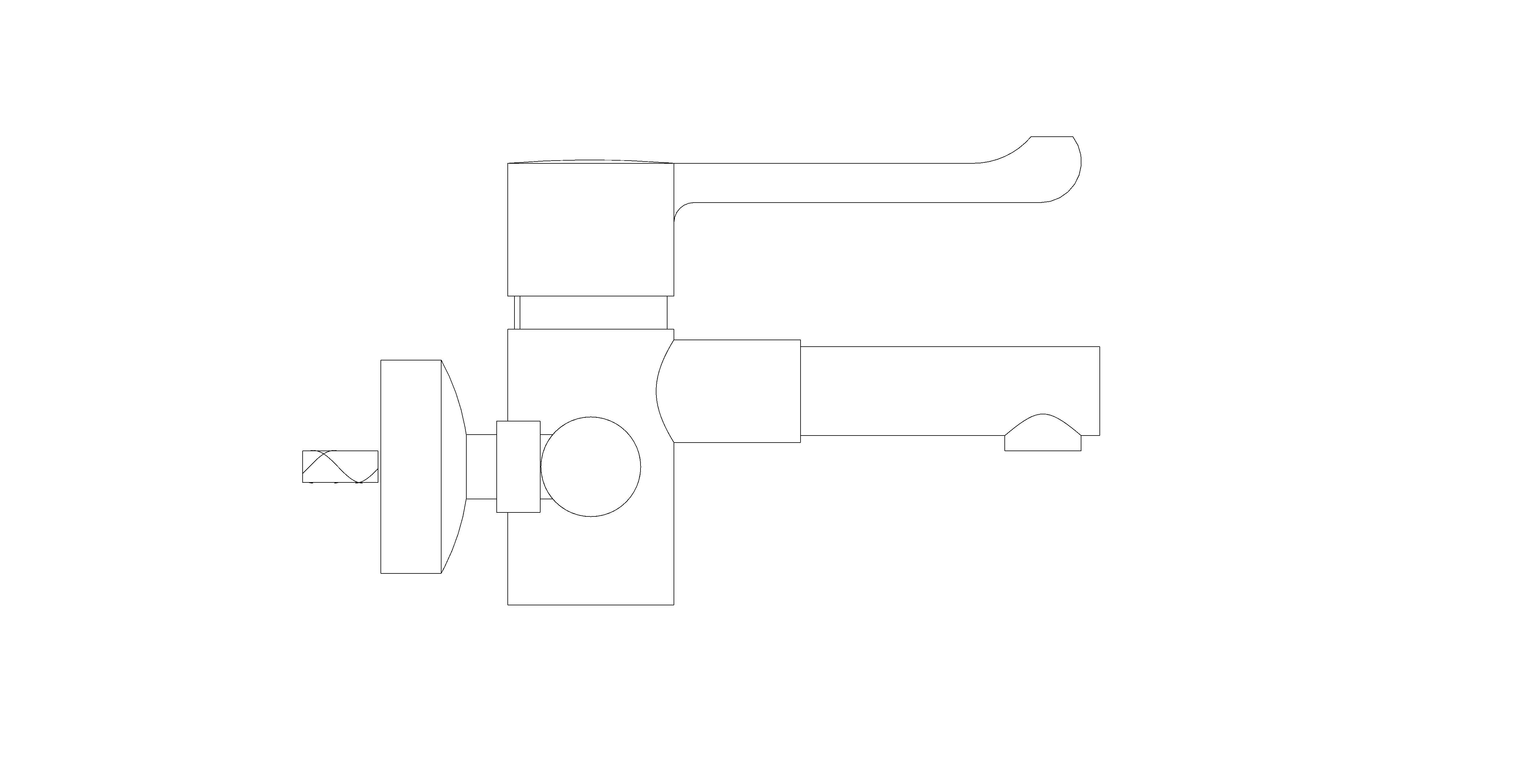 bim, store, revit, quality, content, download, free, trade, washrooms, sanitary, ware, plumbing, securitherm, wall, mounted, clinical, wash, mixer, mixing, tap, faucet