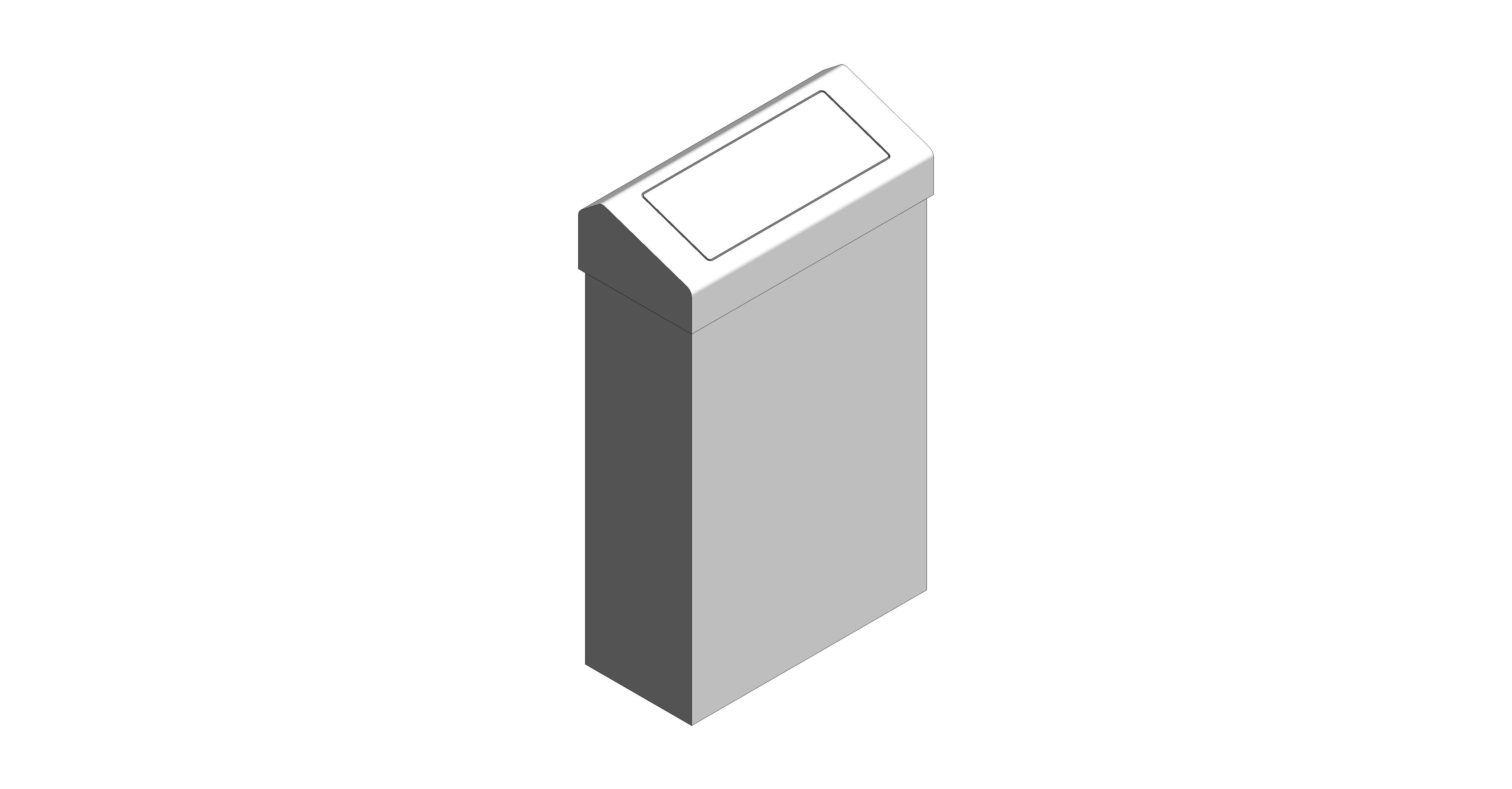Product: Stainless Steel 30-Litre Waste Bin