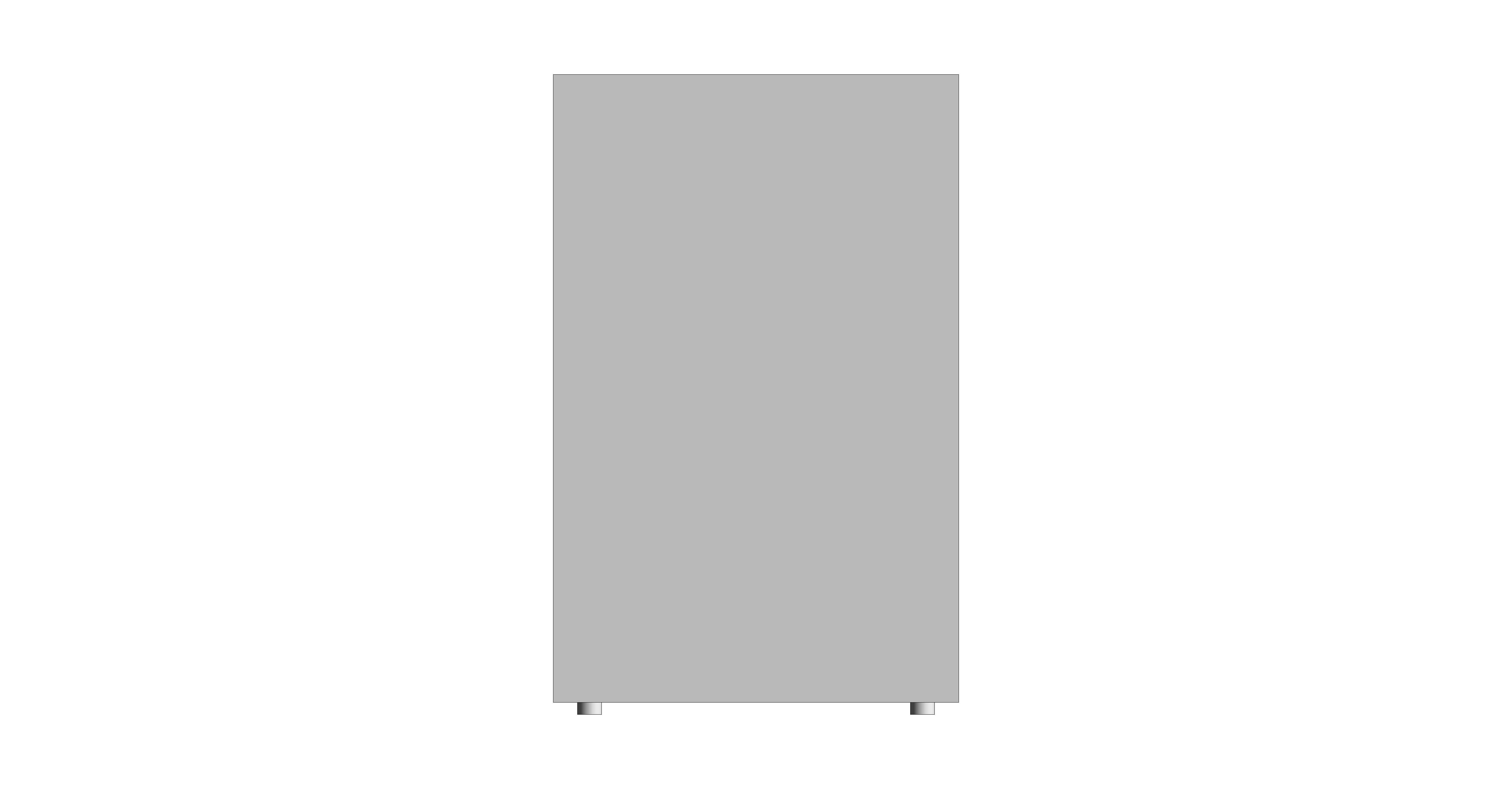 bimstore front image of the Stainless Steel 30-Litre Waste Bin Open Top from Trade Washrooms