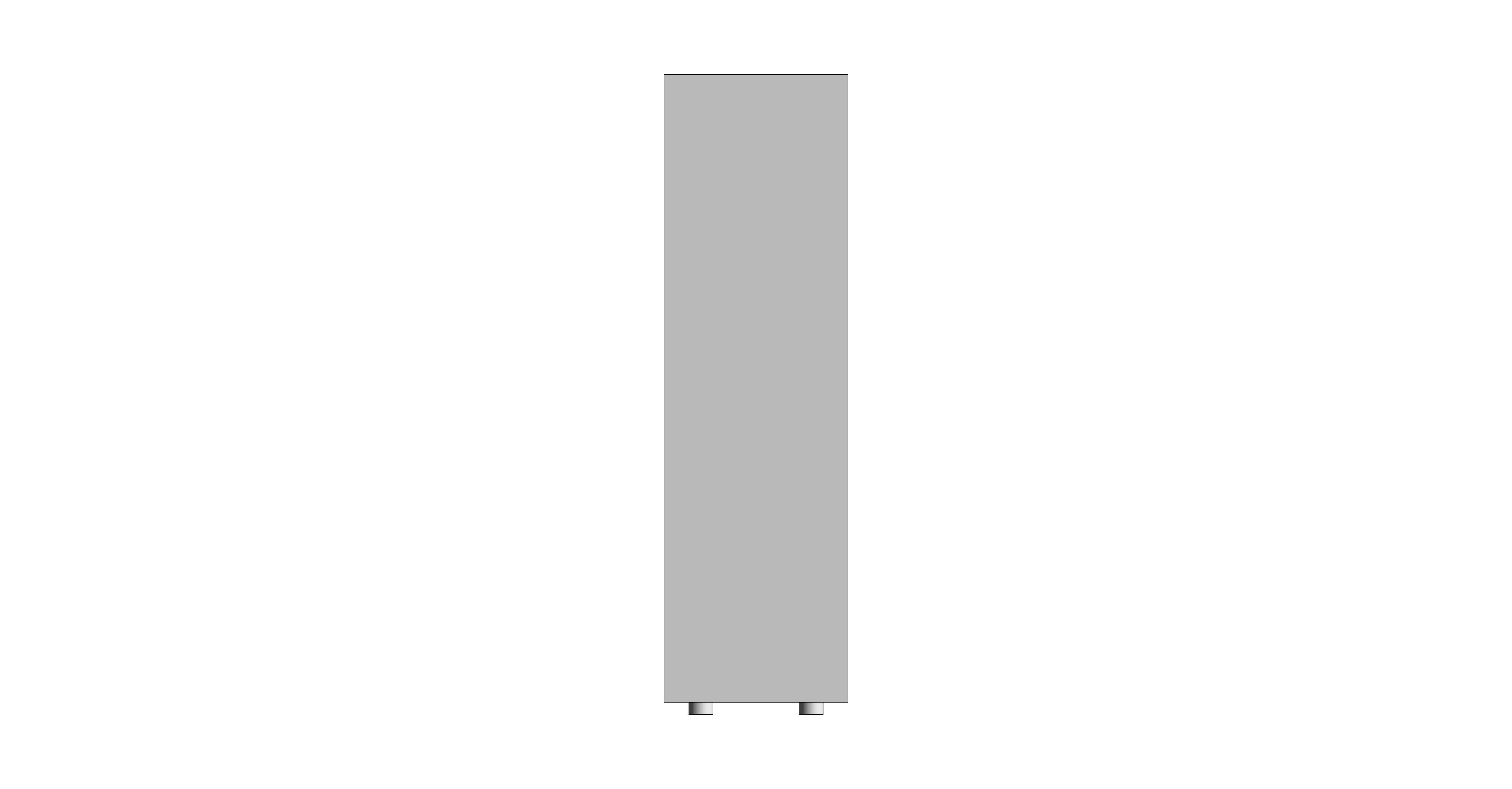 bimstore side image of the Stainless Steel 30-Litre Waste Bin Open Top from Trade Washrooms