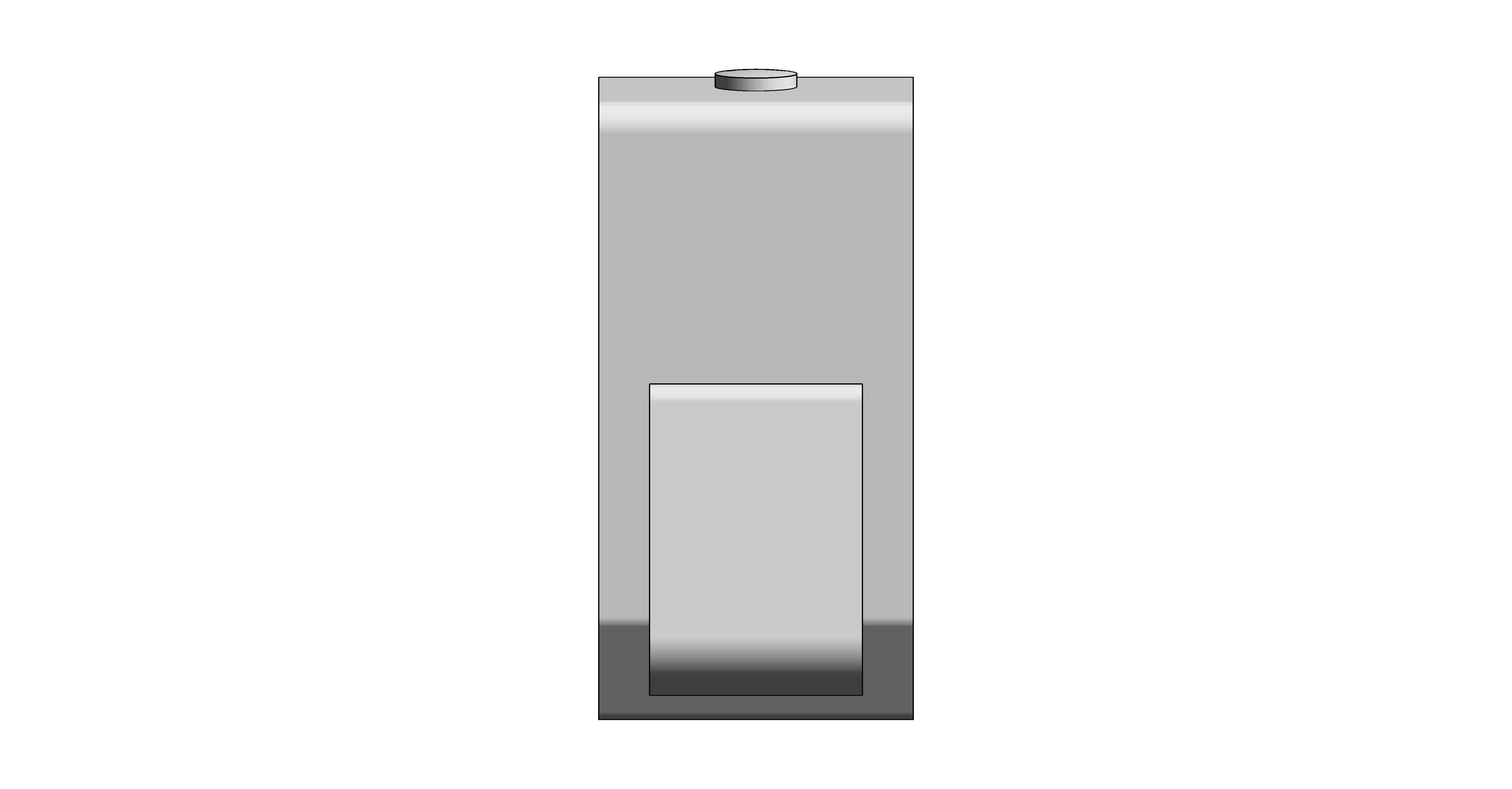 bimstore front image of the Stainless Steel Compact Soap Dispenser from Trade Washrooms