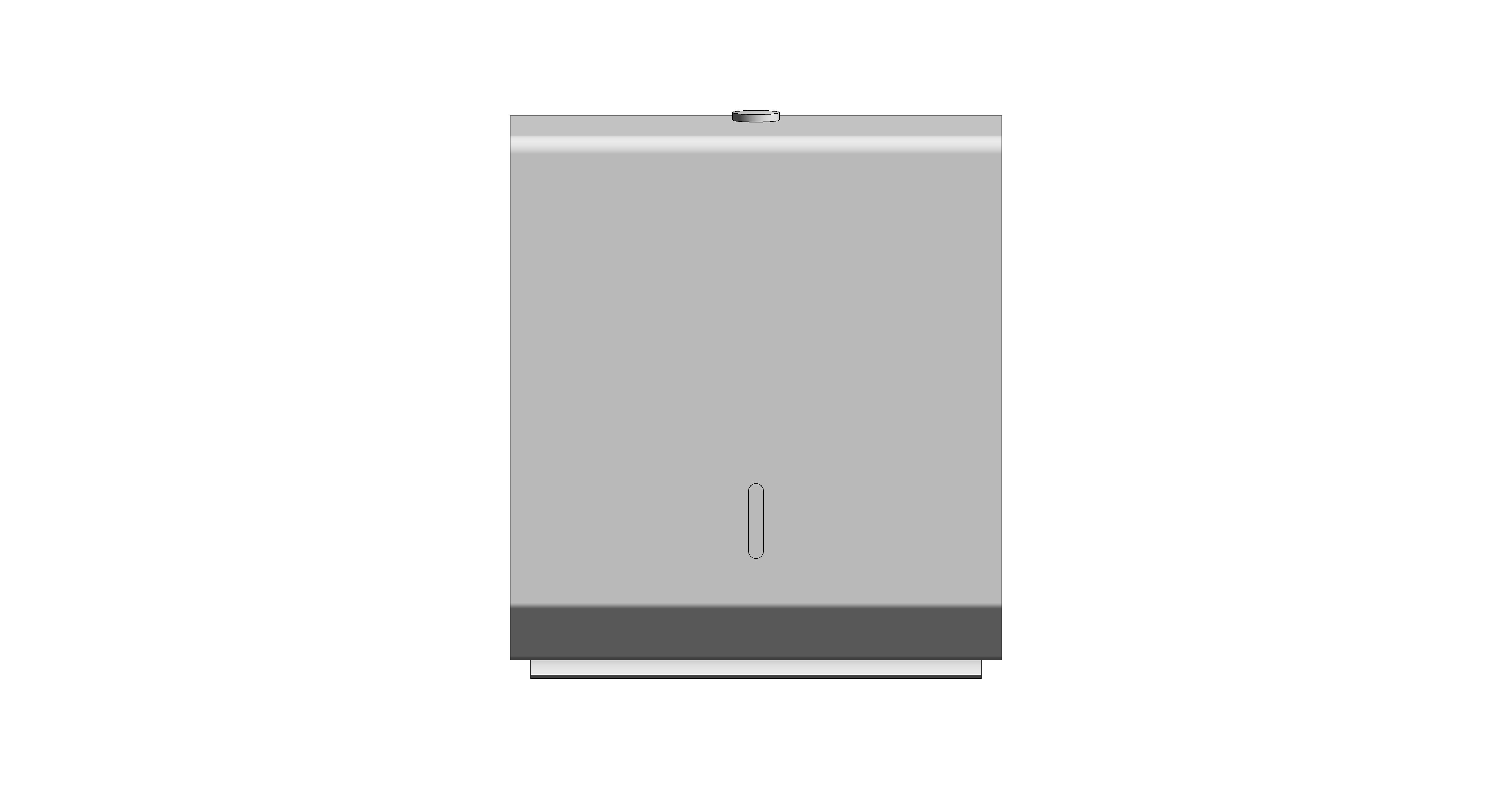 bimstore front image of the Stainless Steel Hand Towel Dispenser from Trade Washrooms