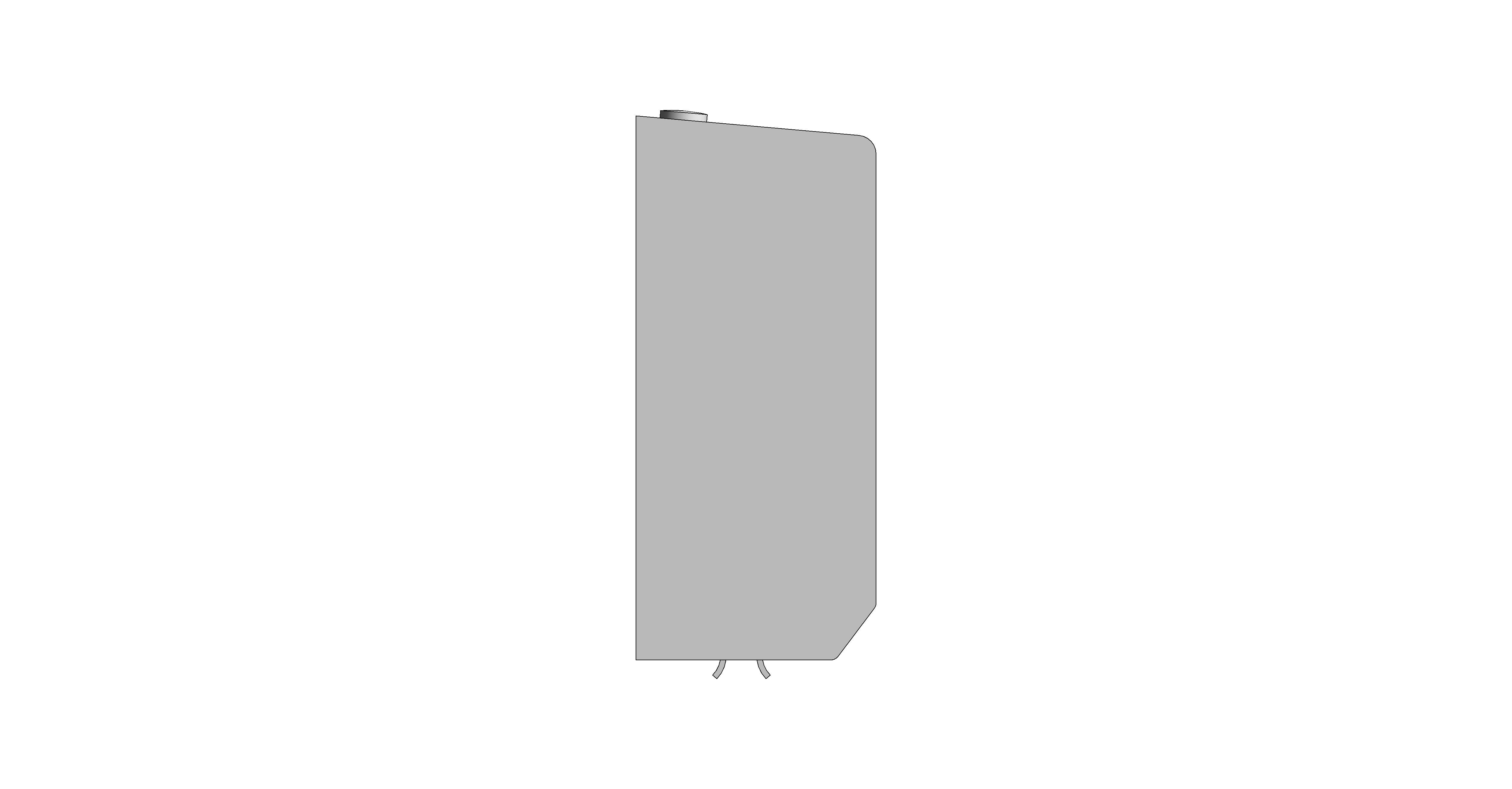 bimstore side image of the Stainless Steel Hand Towel Dispenser from Trade Washrooms
