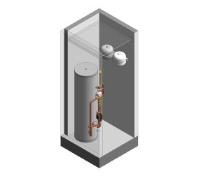 Product: 1 Bed - Cylinder cupboard