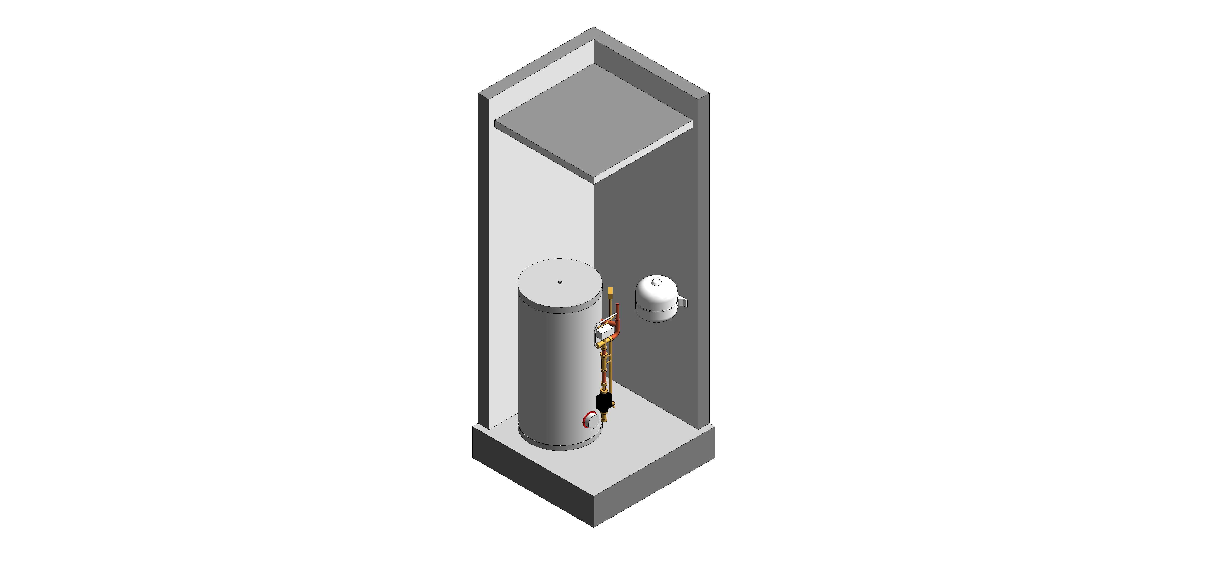 Product: 2 Bed - Cylinder cupboard - (HP PP Cyl Only)