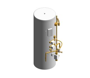 Product: Elite Cyl Indirect Pre Plumbed Twin Zone