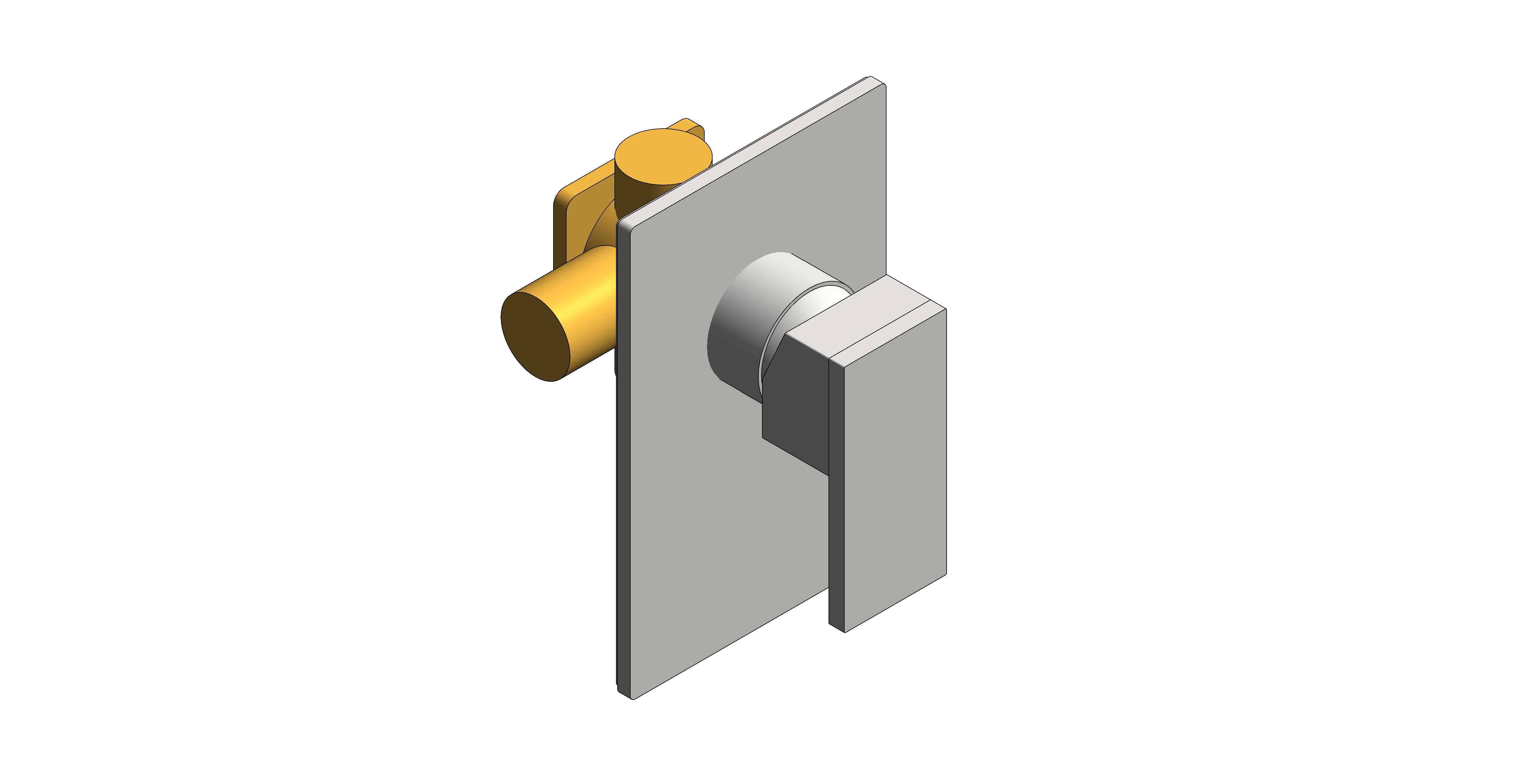 Product: NOTION 1 Outlet Manual Shower Valve, finished in a brushed nickel (IND-NOT145A-BRN)