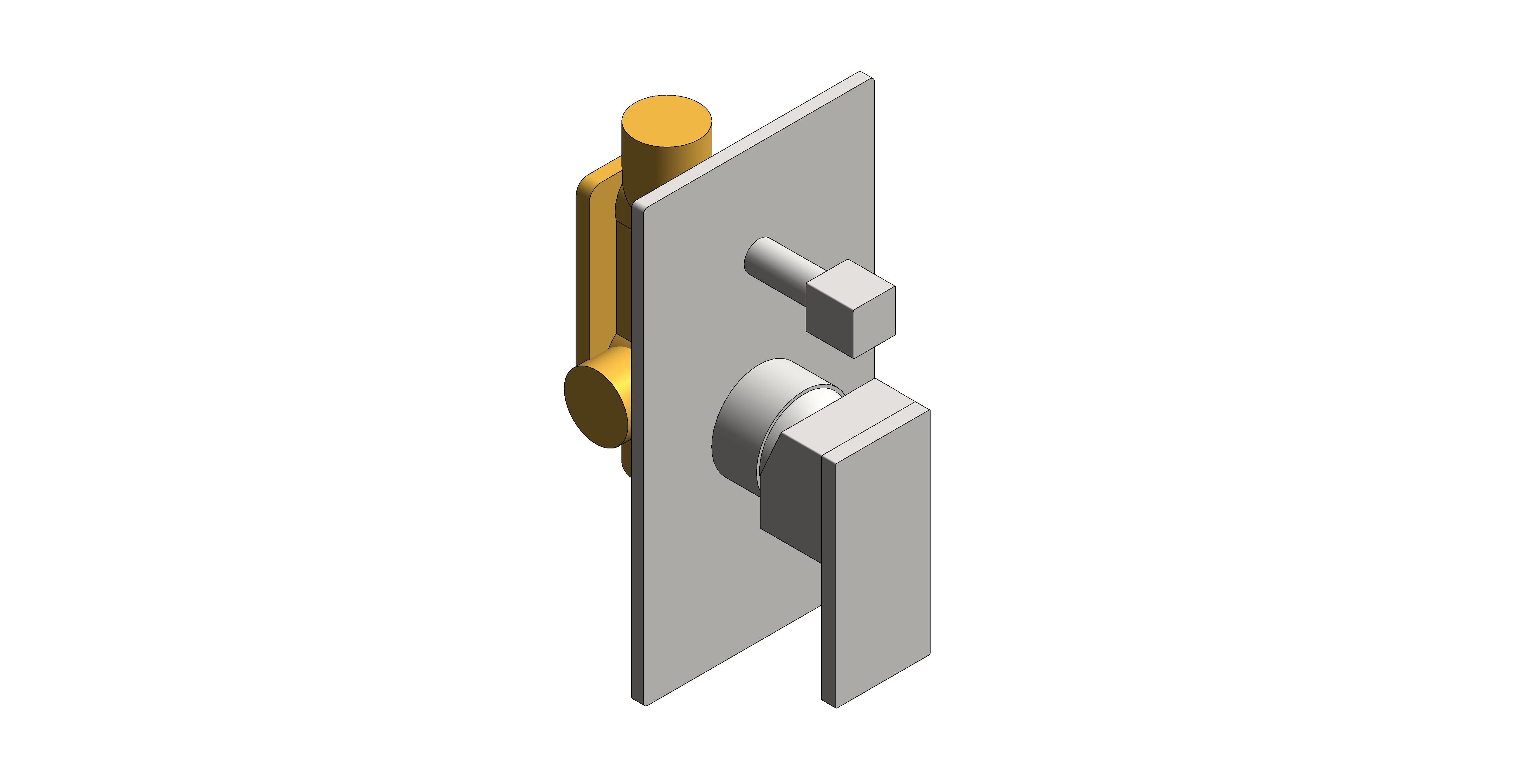 Product: NOTION 2 Outlet Manual Shower Valve with Diverter, finished in a brushed nickel (IND-NOT147A-BRN)