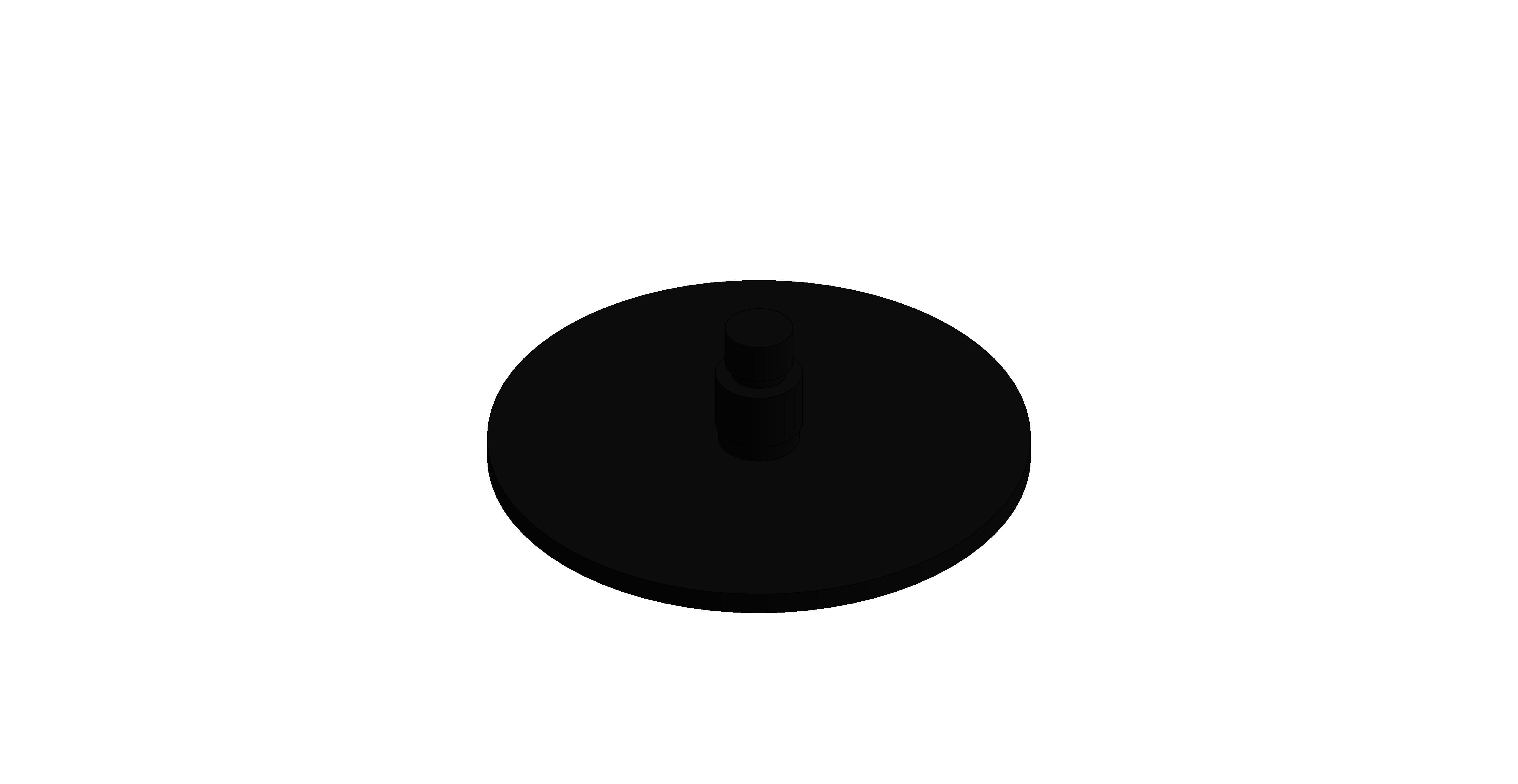 Product: NEBULA Round Slimline Shower Head, finished in a brushed black 200mm (8"") (IND-RO/20-BLK)