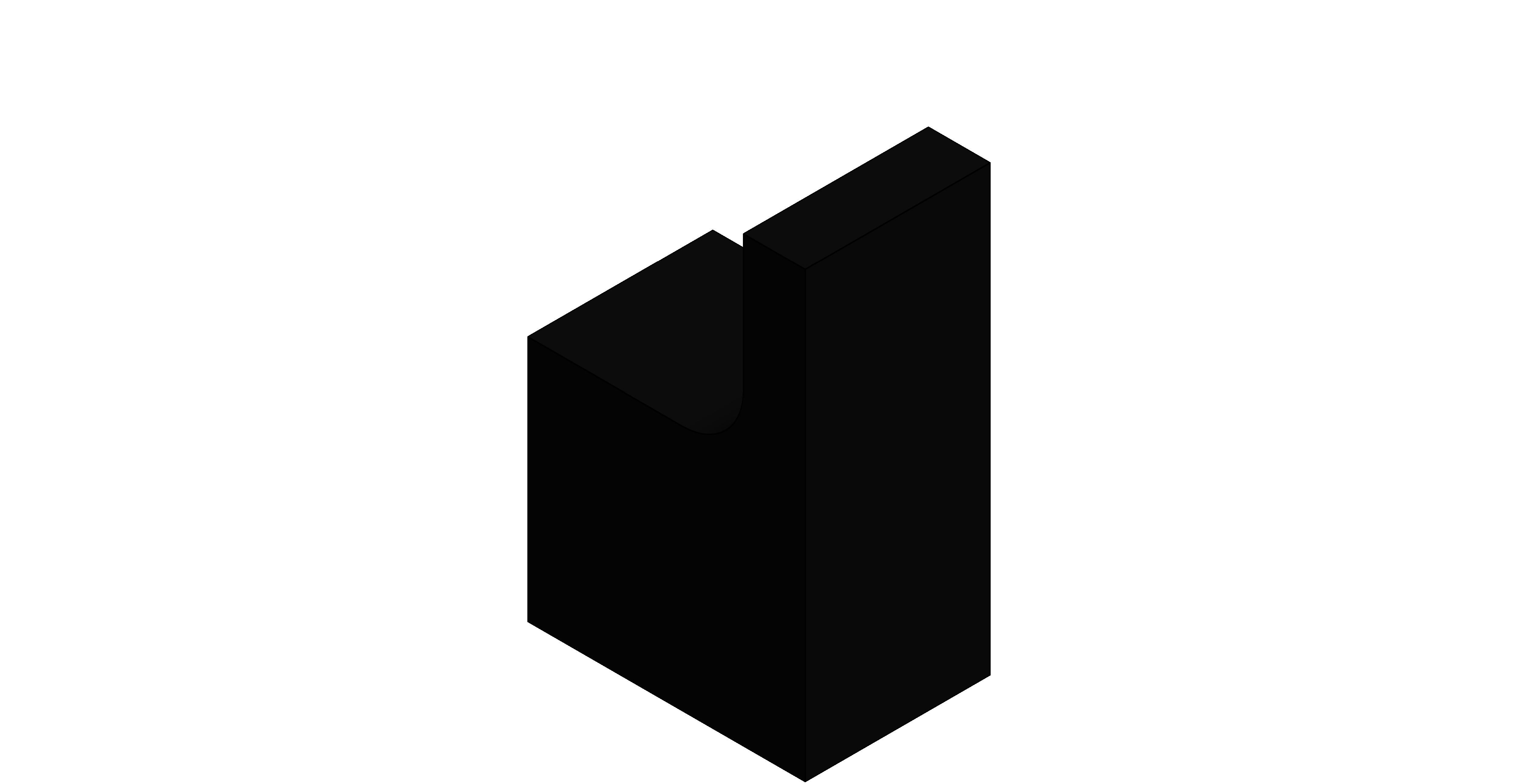 Product: SHAMA Robe Hook, finished in a brushed black (IND-SHA186-BLK)