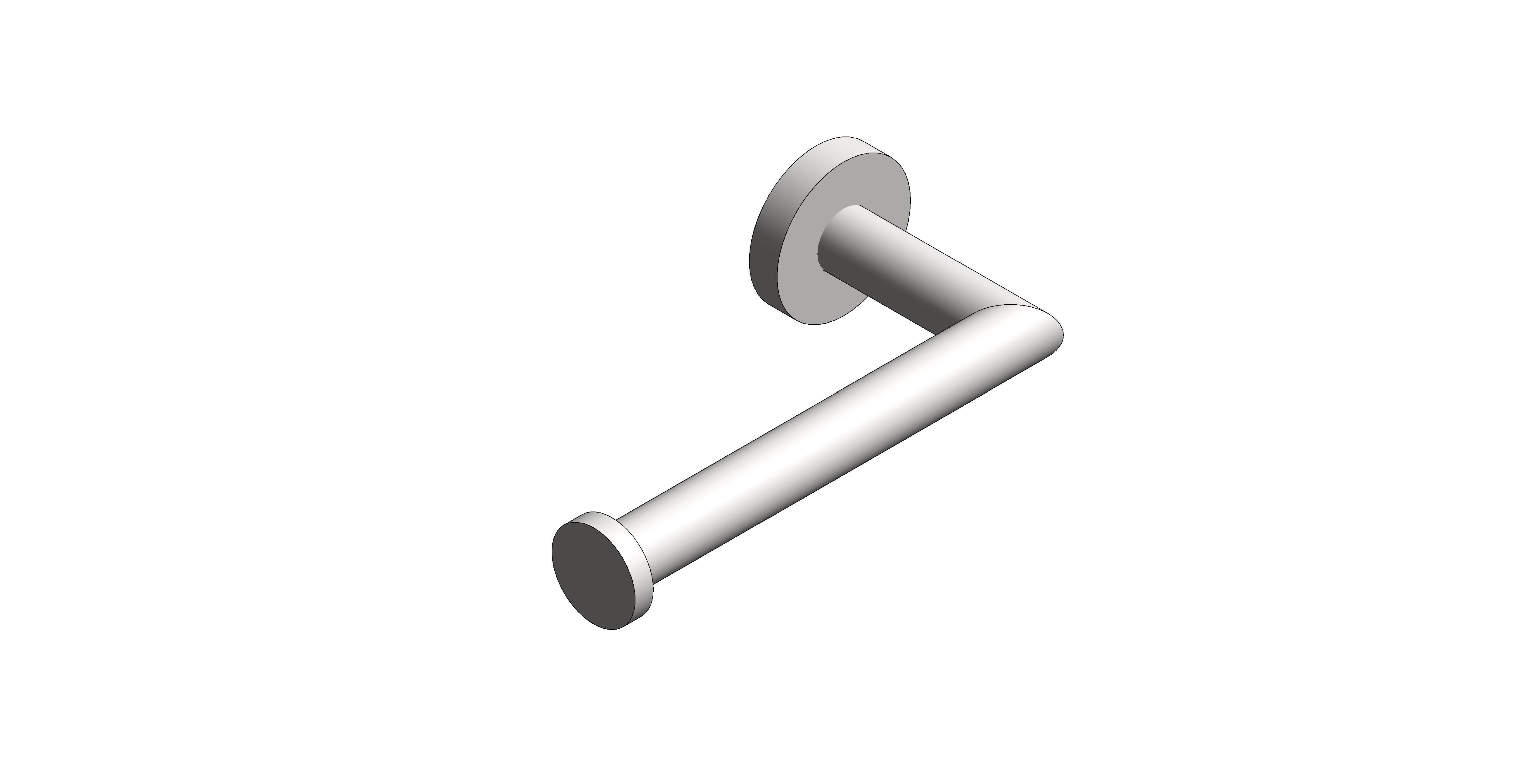 Product: SPA Toilet Roll Holder, finished in a brushed nickel (IND-SPA180-BRN)