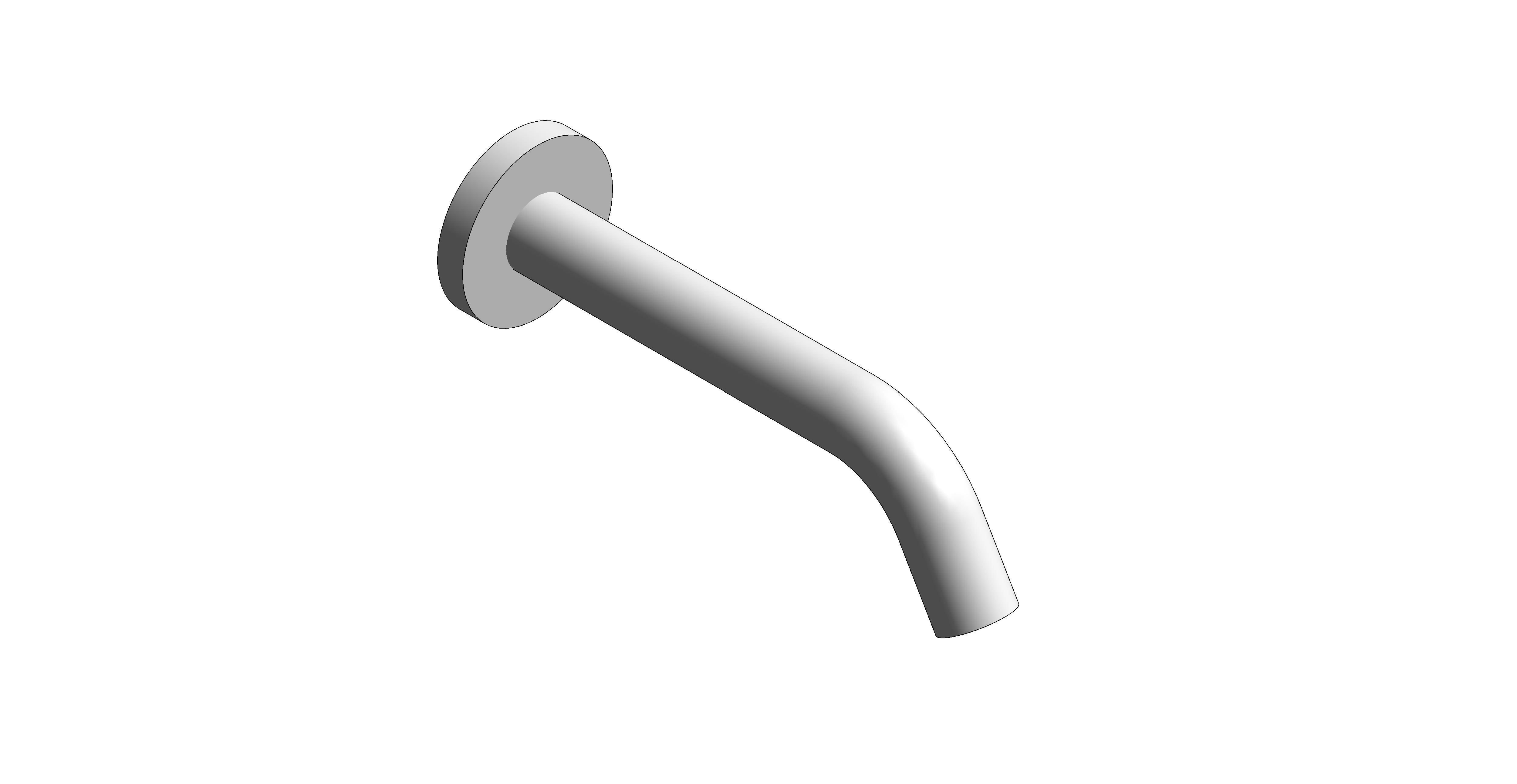 Product: I-TECH Wall mounted sensor tap with Infrared technology, finished in a high-shine polished chrome. Mains or AA battery operated (IR-WSPOUT-C/P)