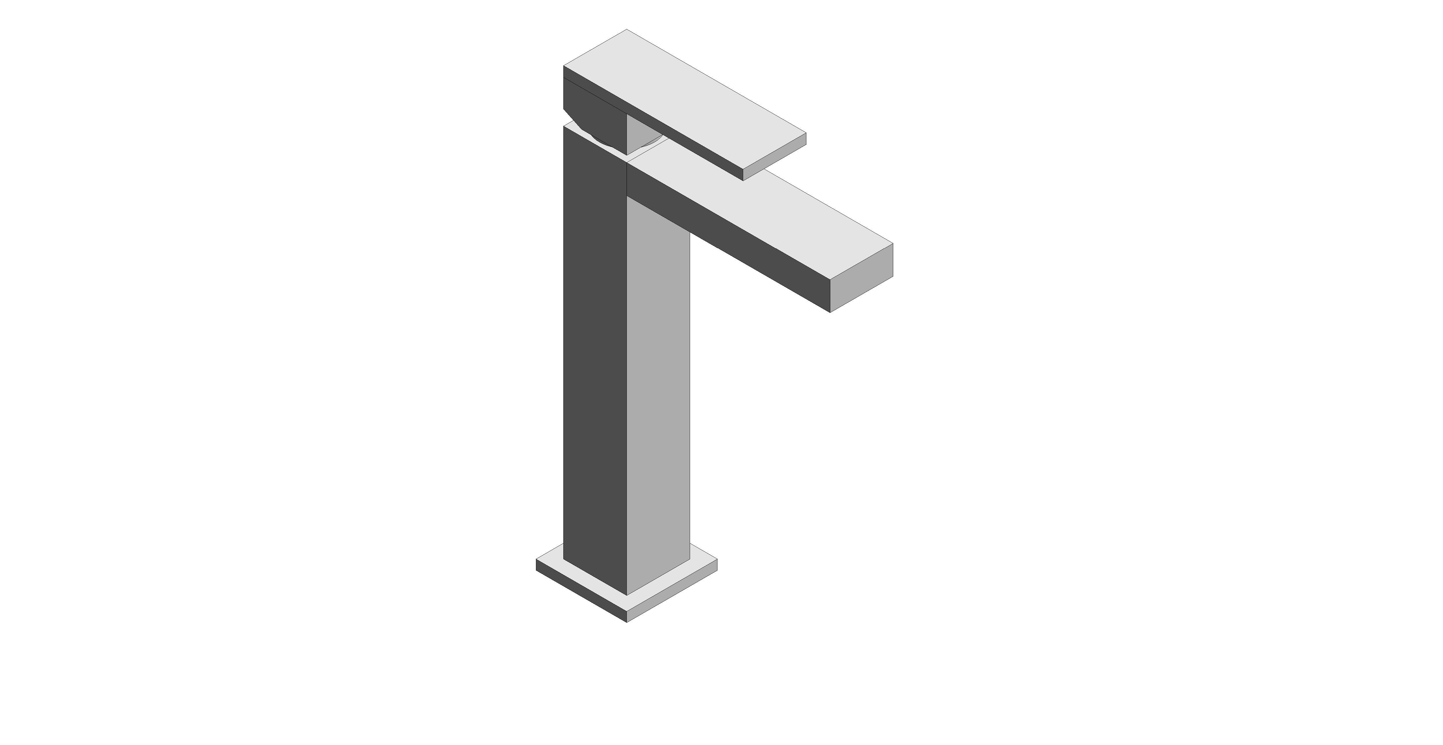 Product: NOTION Tall basin mixer tap, finished in a high-shine polished chrome with lever handle (NOT-100EF/SB-C/P)