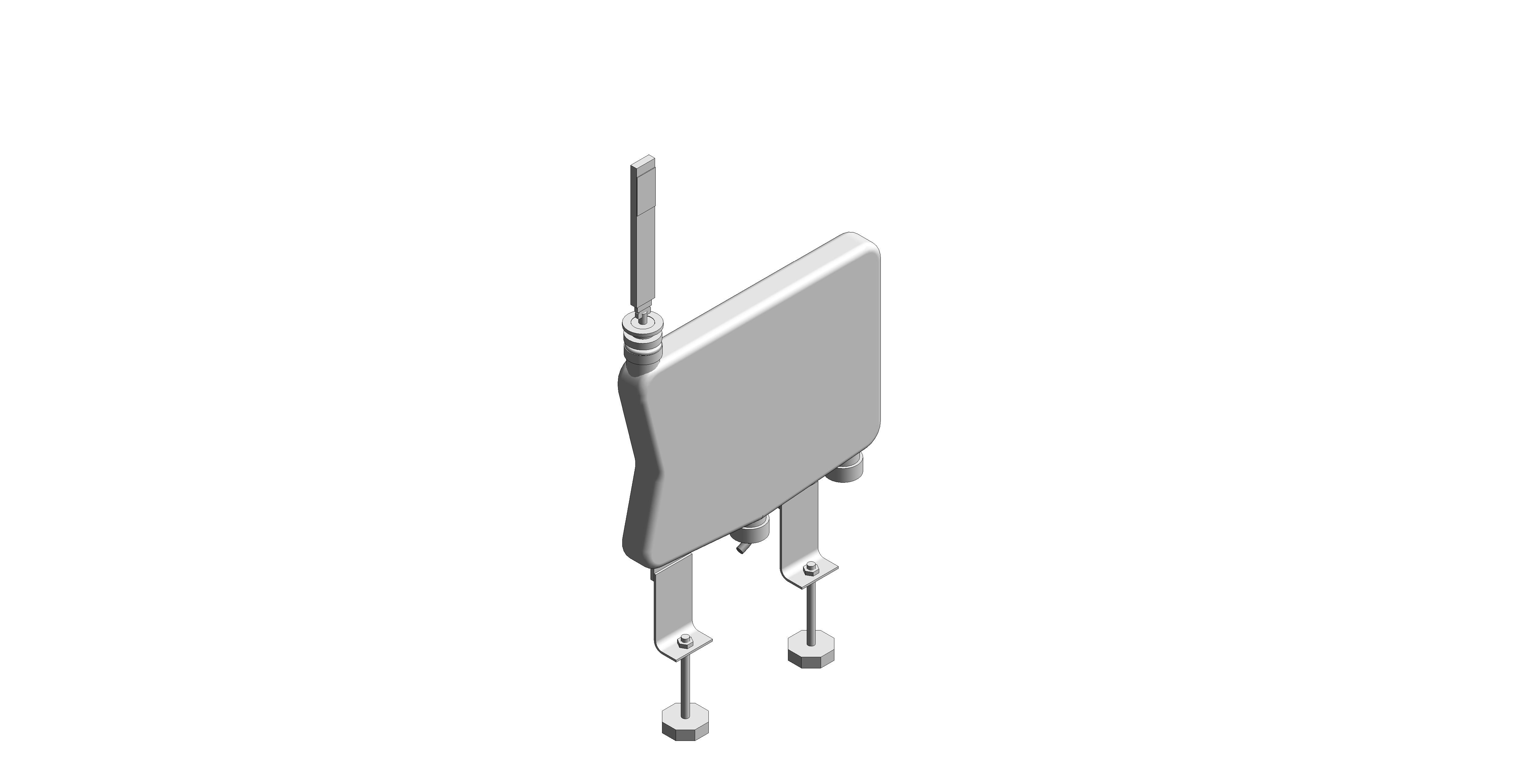 Product: NOTION Capsule Kit with Square Handset, finished in a high-shine polished chrome (NOT-CAPSULE-C/P)