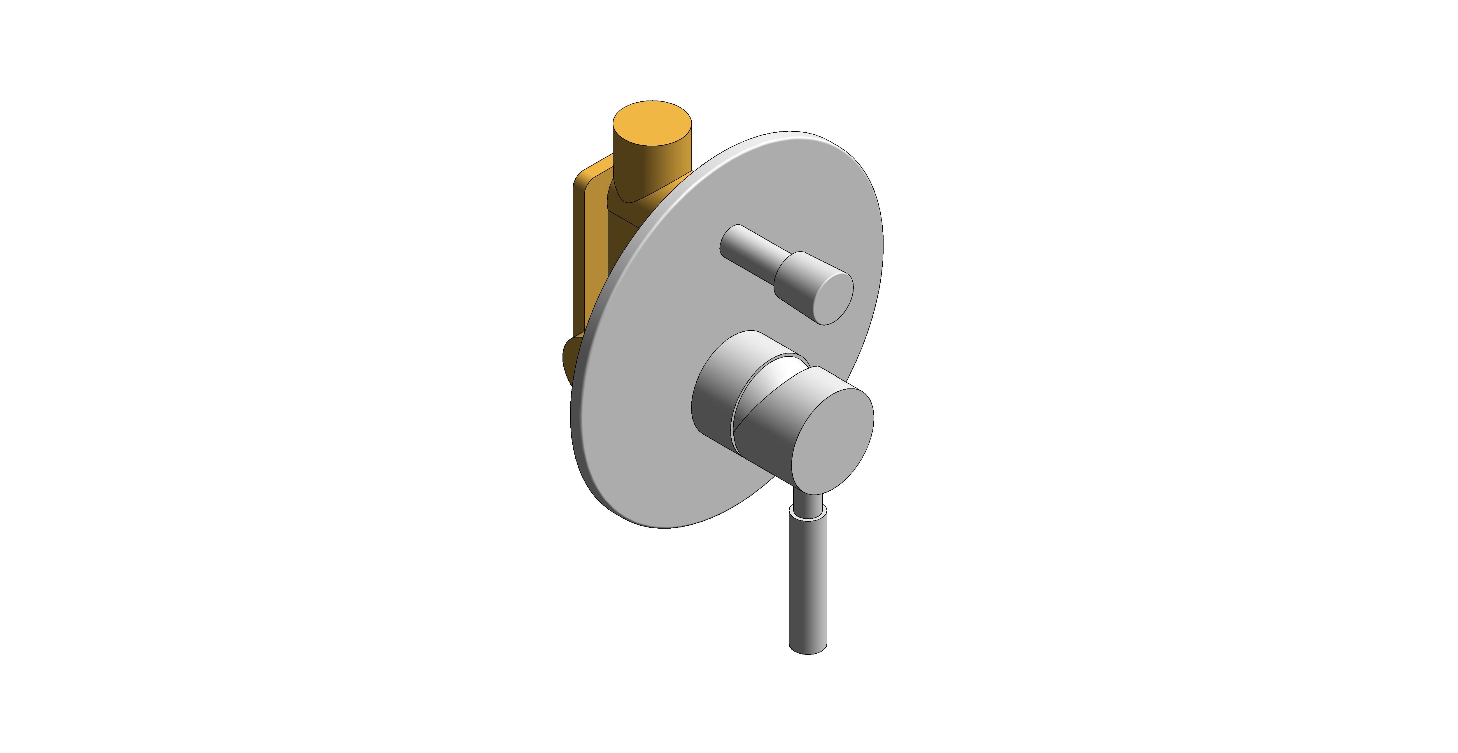 Product: ORIGINS 2 Outlet Manual Shower Valve with Diverter, finished in a high-shine polished chrome (ORI-147A-C/P)