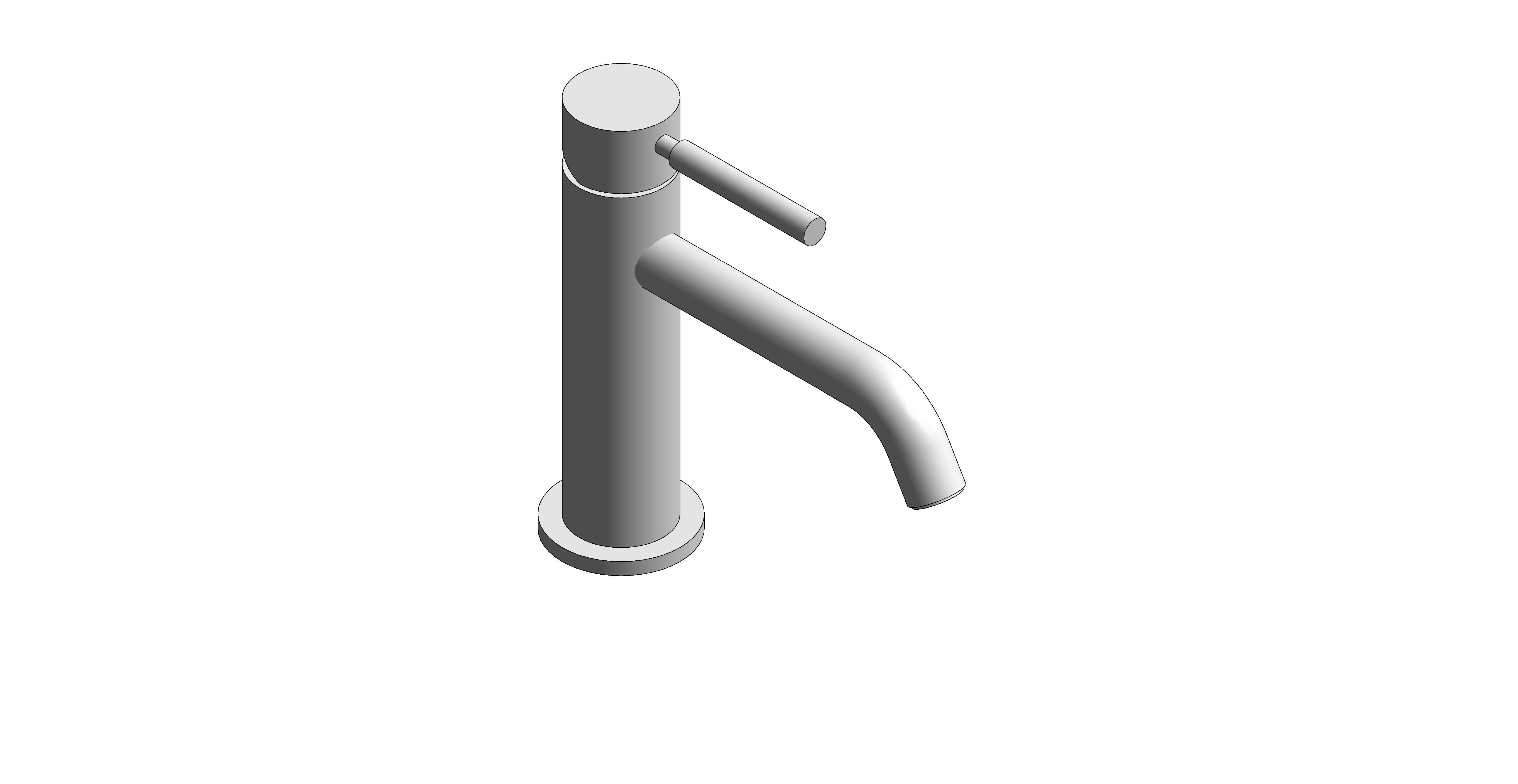 Product: ORIGINS Slimline mono basin mixer tap, finished in a high-shine polished chrome (ORI-200/SB-C/P)