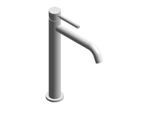 Product: ORIGINS Slimline tall basin mixer tap, finished in a high-shine polished chrome (ORI-200E/SB-CP)