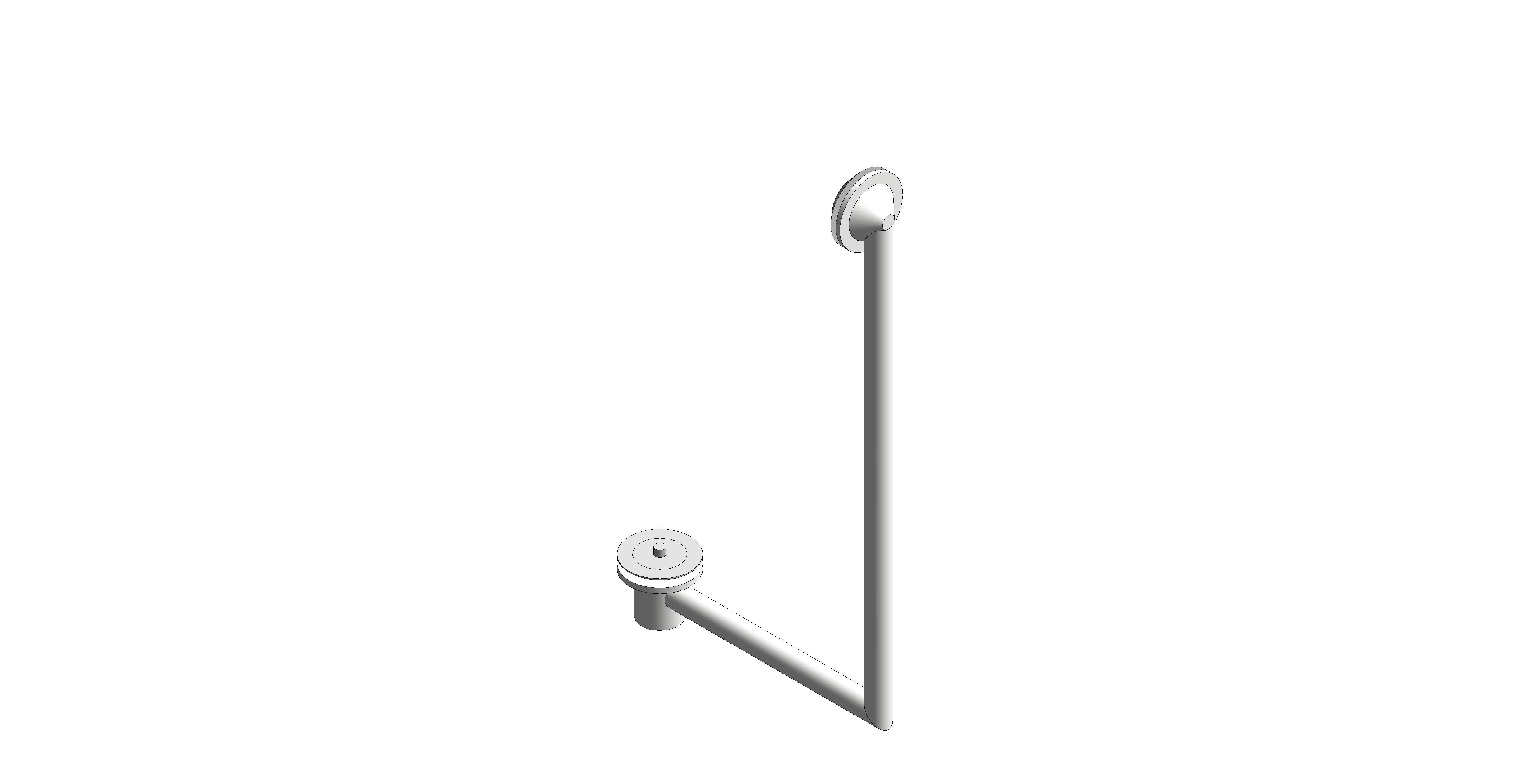 Product: WASTES & FITTINGS Stowaway bath waste, metal plug and chain 1.1/2" (PEX-KITB-STOW-C/P)